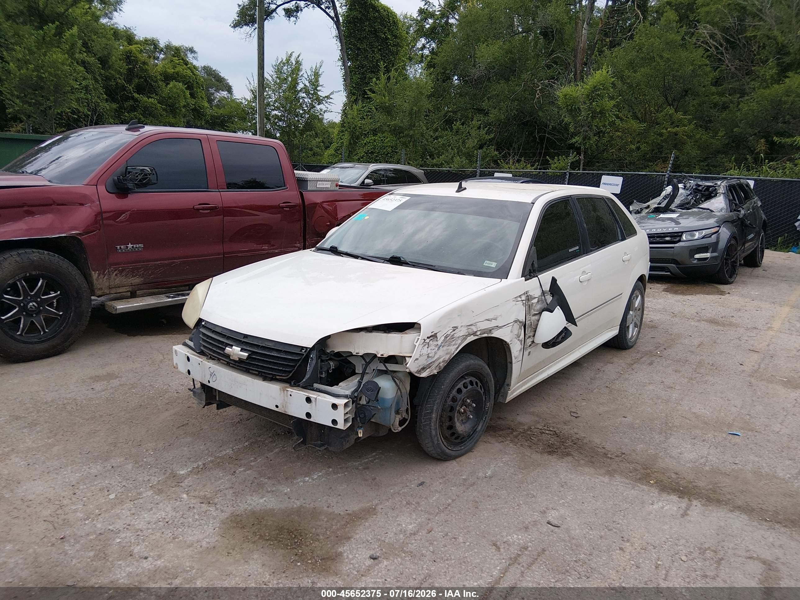 2006 Chevrolet Malibu Maxx Ltz Белый vin: 1G1ZU63866F138351