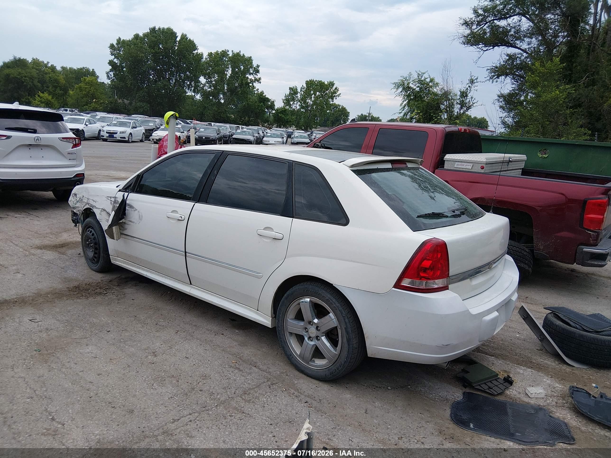 2006 Chevrolet Malibu Maxx Ltz Белый vin: 1G1ZU63866F138351