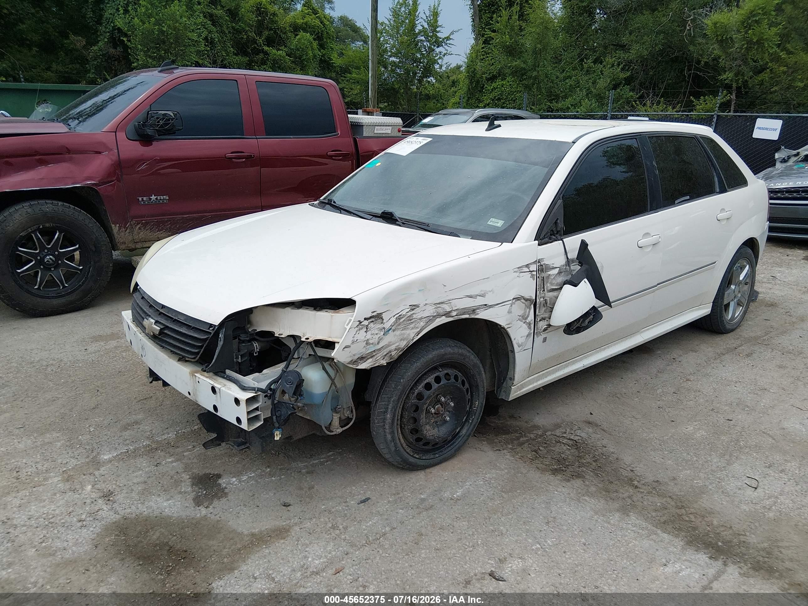 2006 Chevrolet Malibu Maxx Ltz Белый vin: 1G1ZU63866F138351