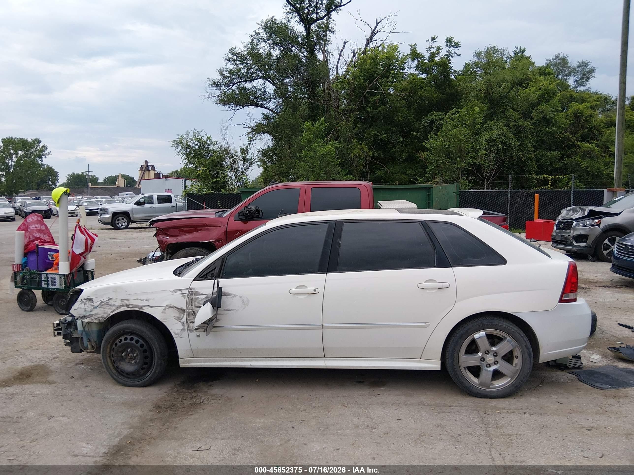2006 Chevrolet Malibu Maxx Ltz Белый vin: 1G1ZU63866F138351