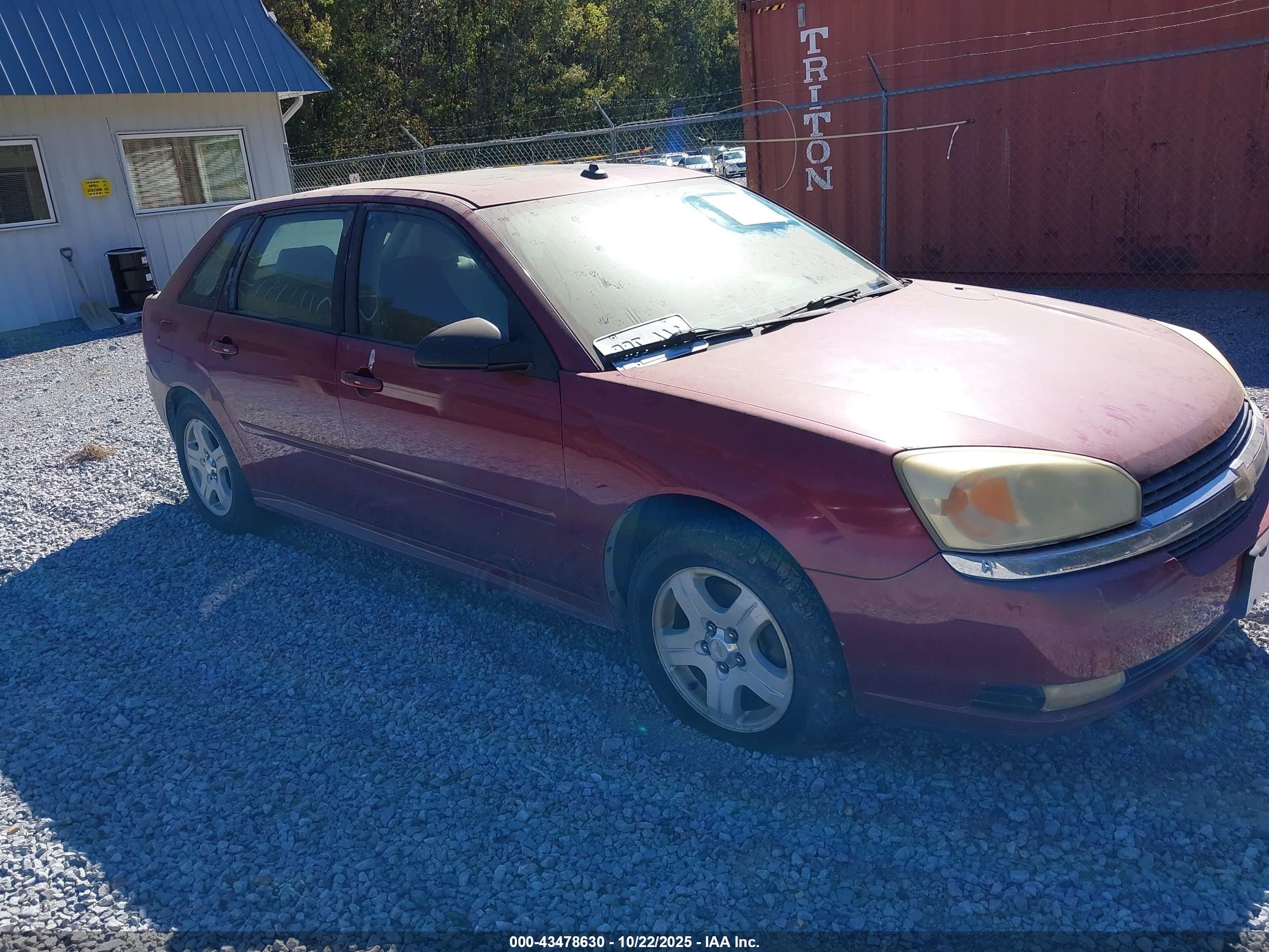 2004 Chevrolet Malibu Maxx Lt Red vin: 1G1ZU64834F172002