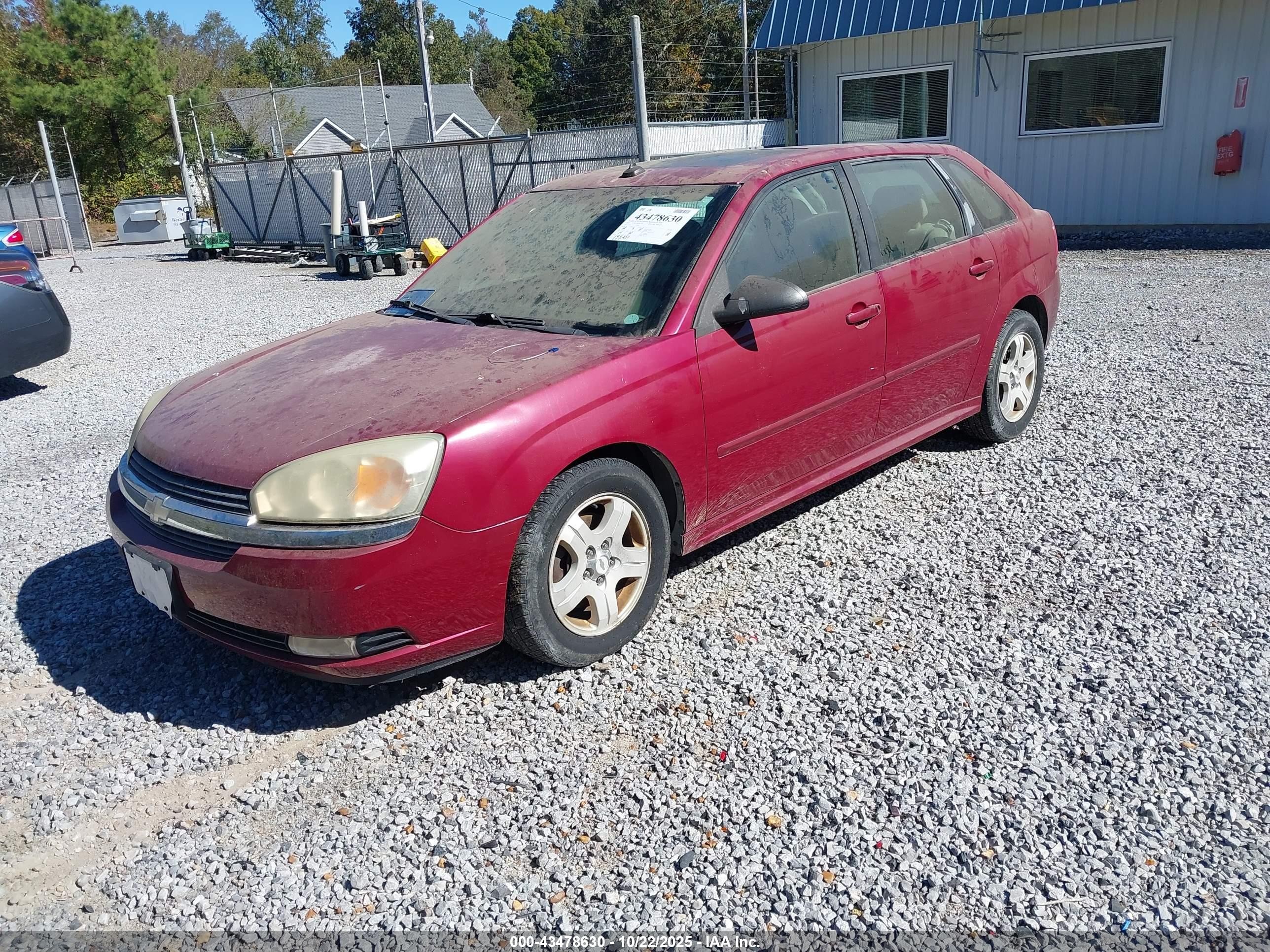 2004 Chevrolet Malibu Maxx Lt Red vin: 1G1ZU64834F172002