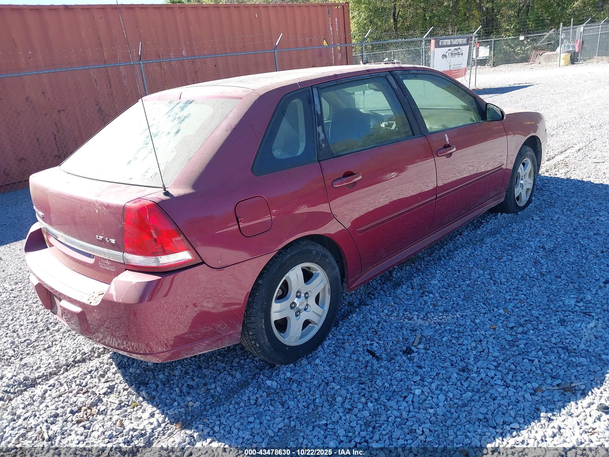 2004 Chevrolet Malibu Maxx Lt Red vin: 1G1ZU64834F172002