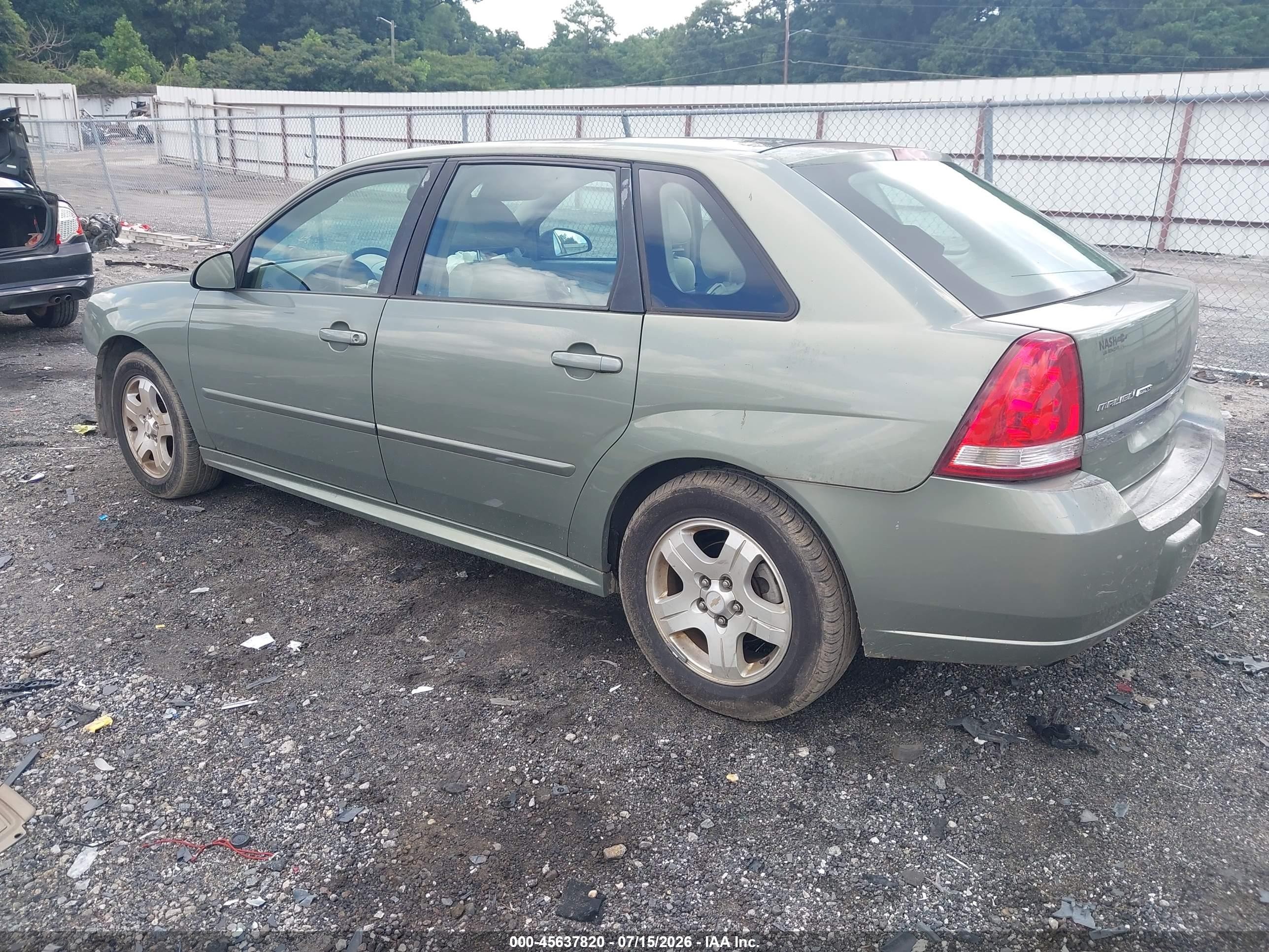 2004 Chevrolet Malibu Maxx Lt Green vin: 1G1ZU64834F238628