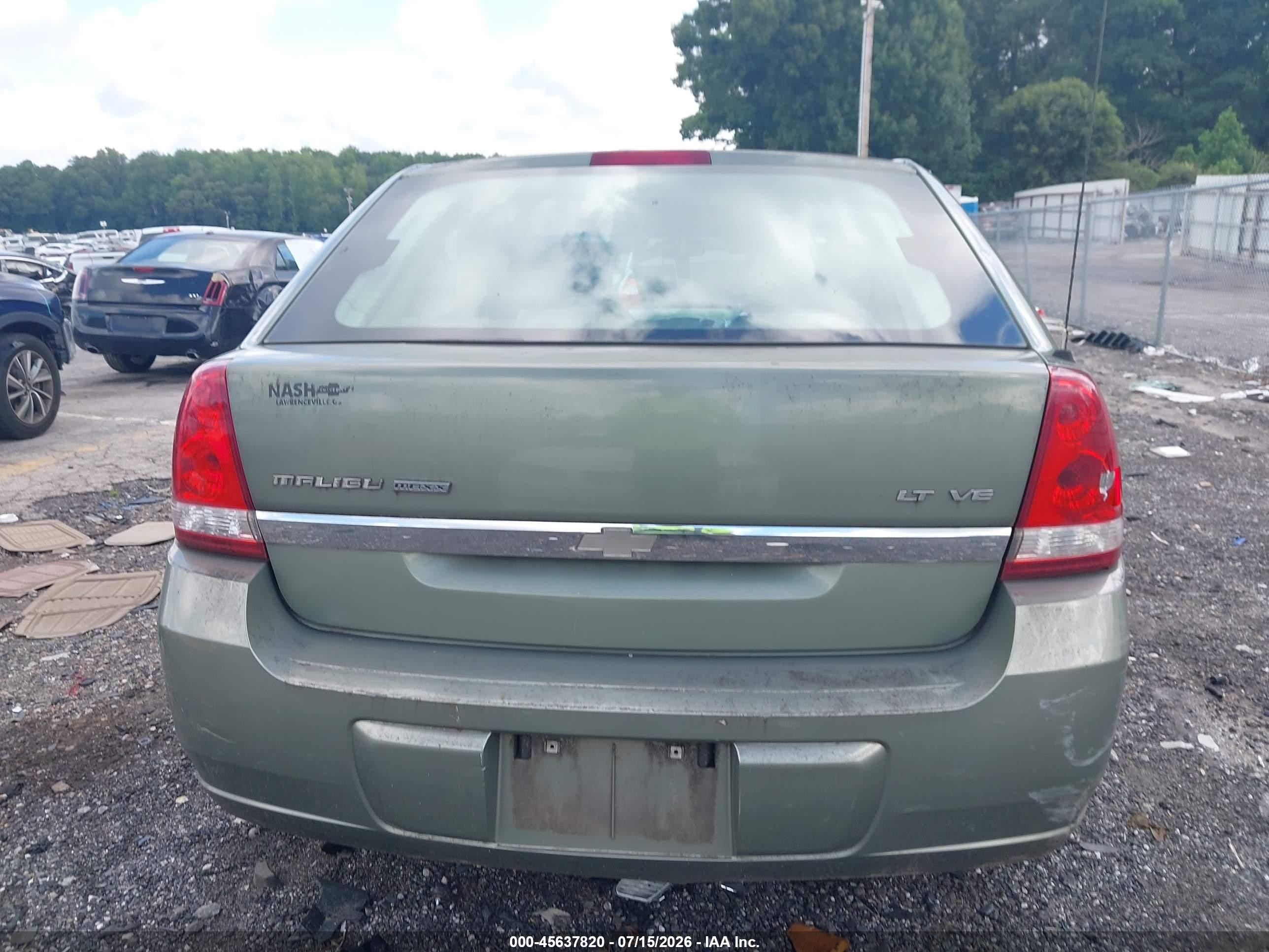 2004 Chevrolet Malibu Maxx Lt Green vin: 1G1ZU64834F238628