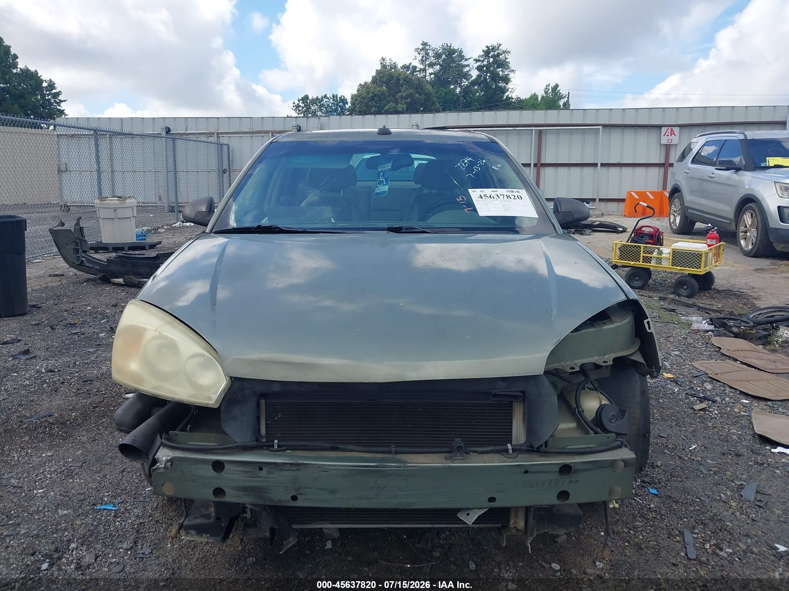2004 Chevrolet Malibu Maxx Lt Green vin: 1G1ZU64834F238628