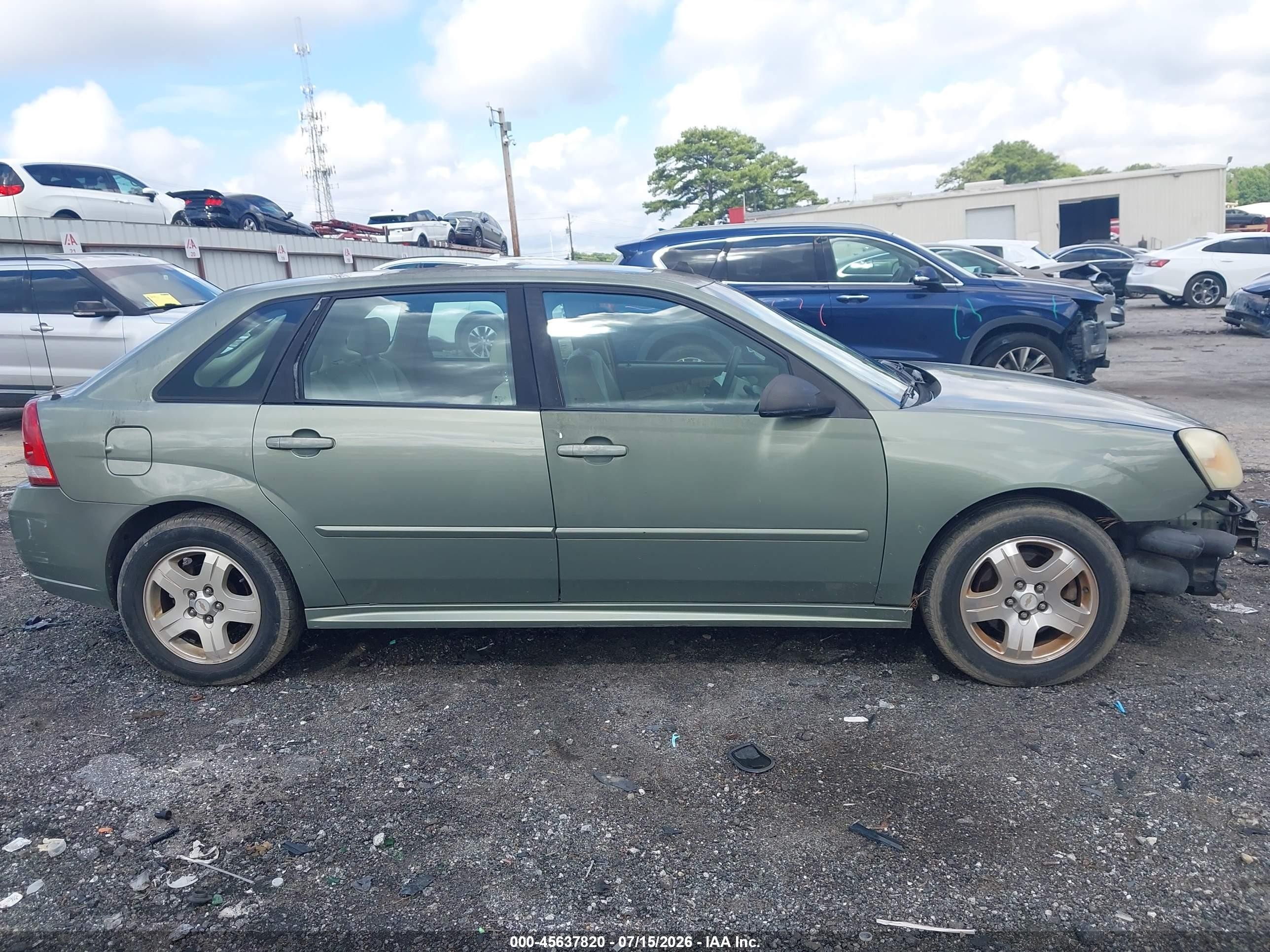 2004 Chevrolet Malibu Maxx Lt Green vin: 1G1ZU64834F238628