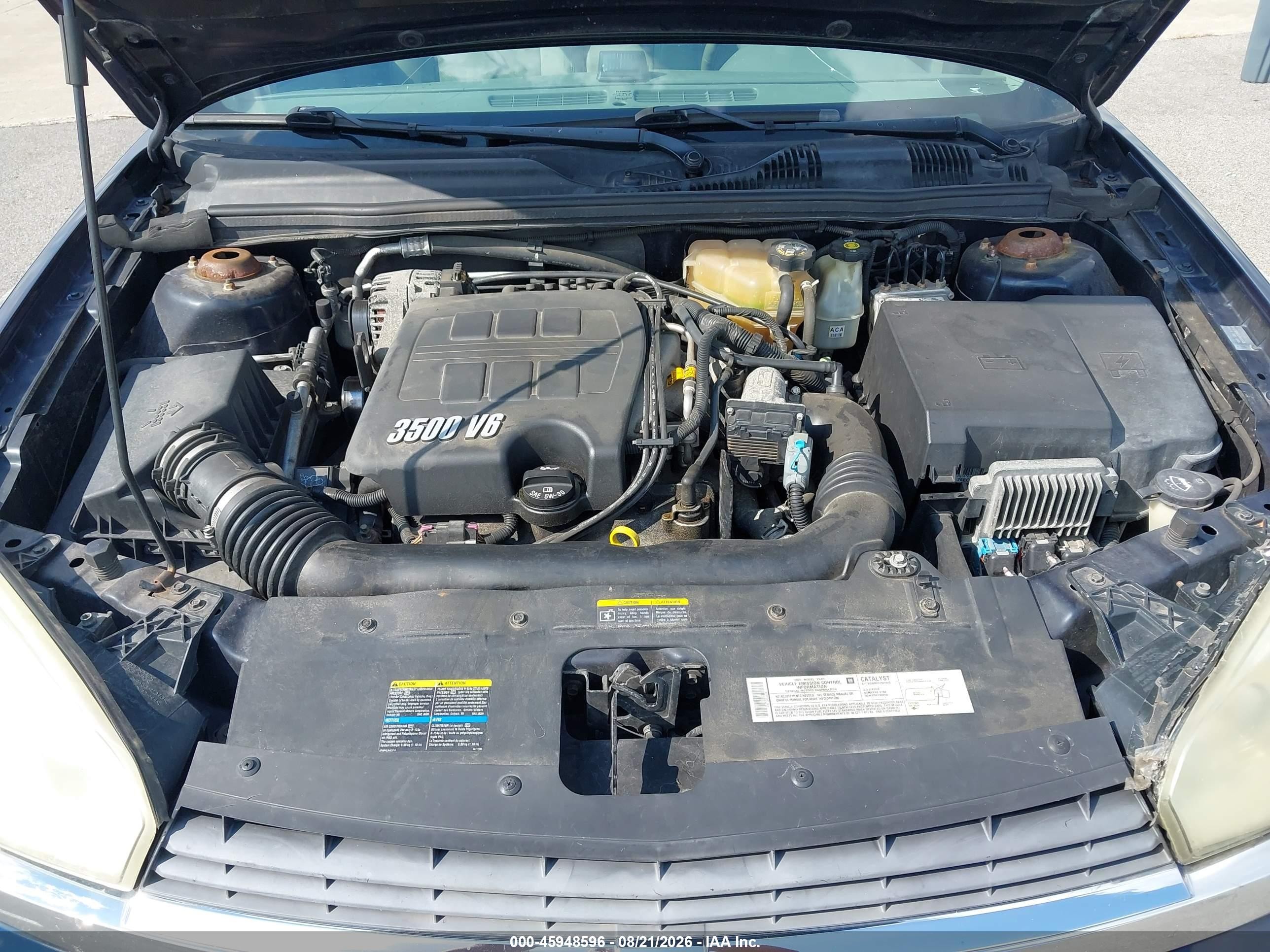 2005 Chevrolet Malibu Maxx Lt Blue vin: 1G1ZU64895F202668