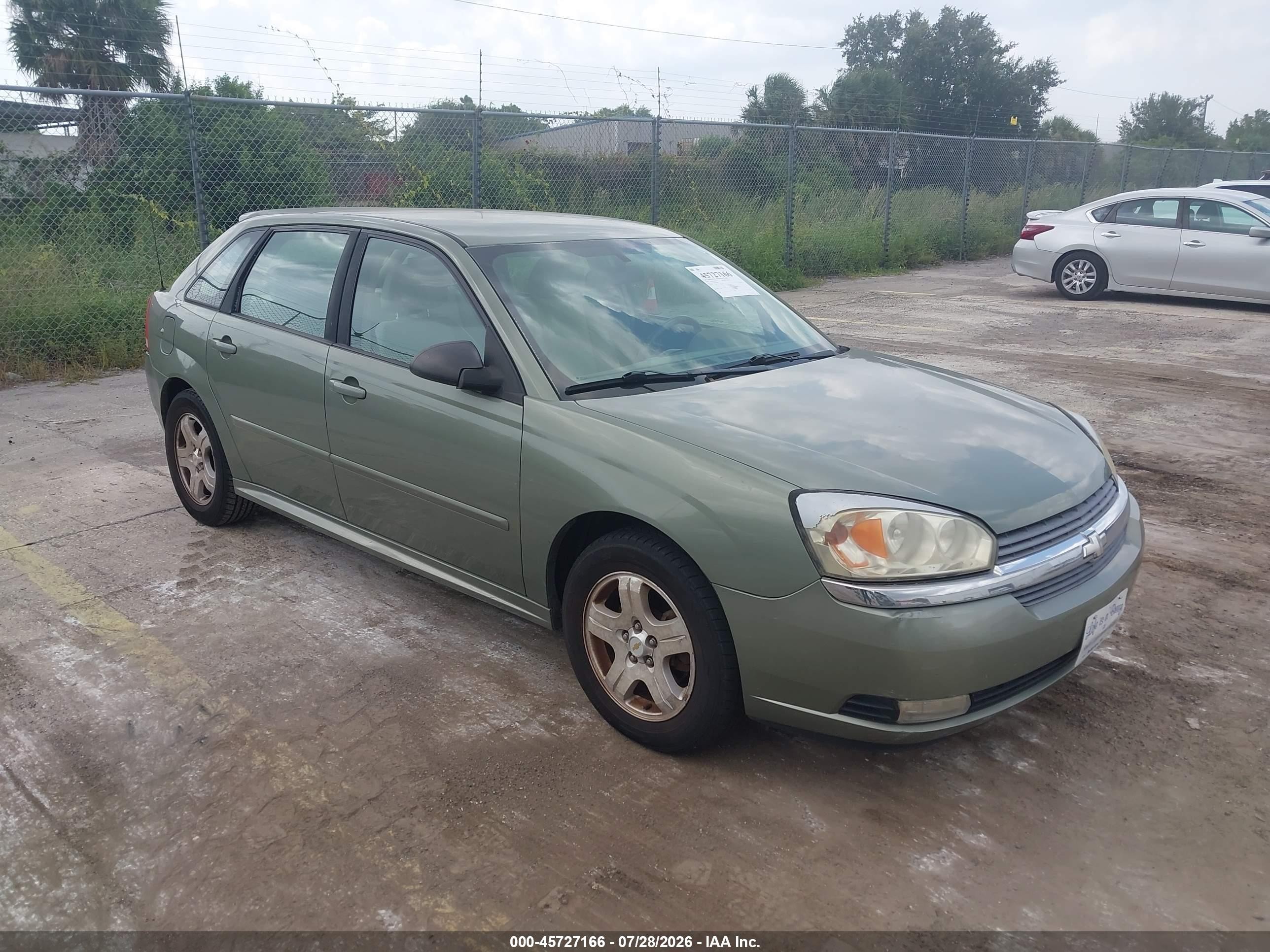 2005 Chevrolet Malibu Maxx Lt Green vin: 1G1ZU648X5F226414