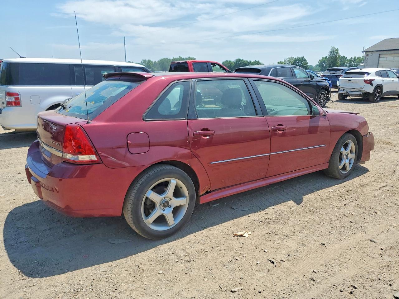 2007 Chevrolet Malibu Maxx Ltz Maroon vin: 1G1ZU67N97F209124