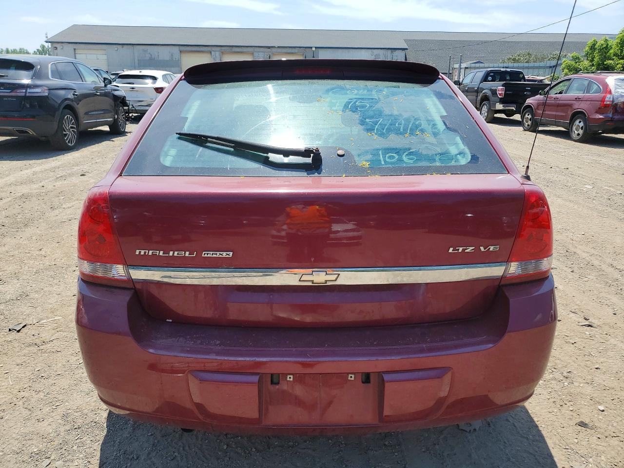 2007 Chevrolet Malibu Maxx Ltz Maroon vin: 1G1ZU67N97F209124