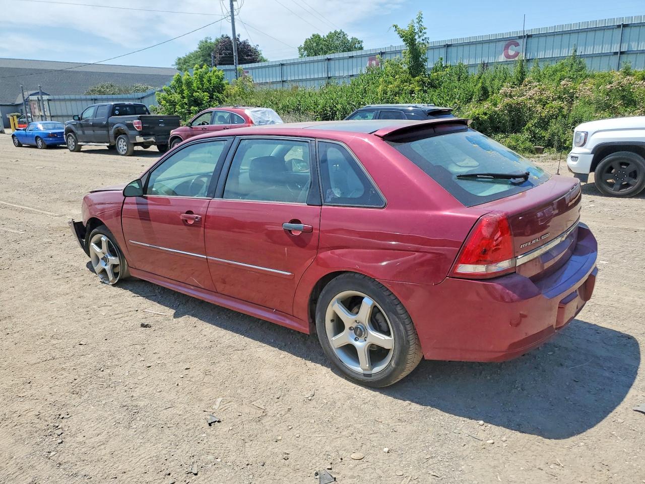 2007 Chevrolet Malibu Maxx Ltz Maroon vin: 1G1ZU67N97F209124