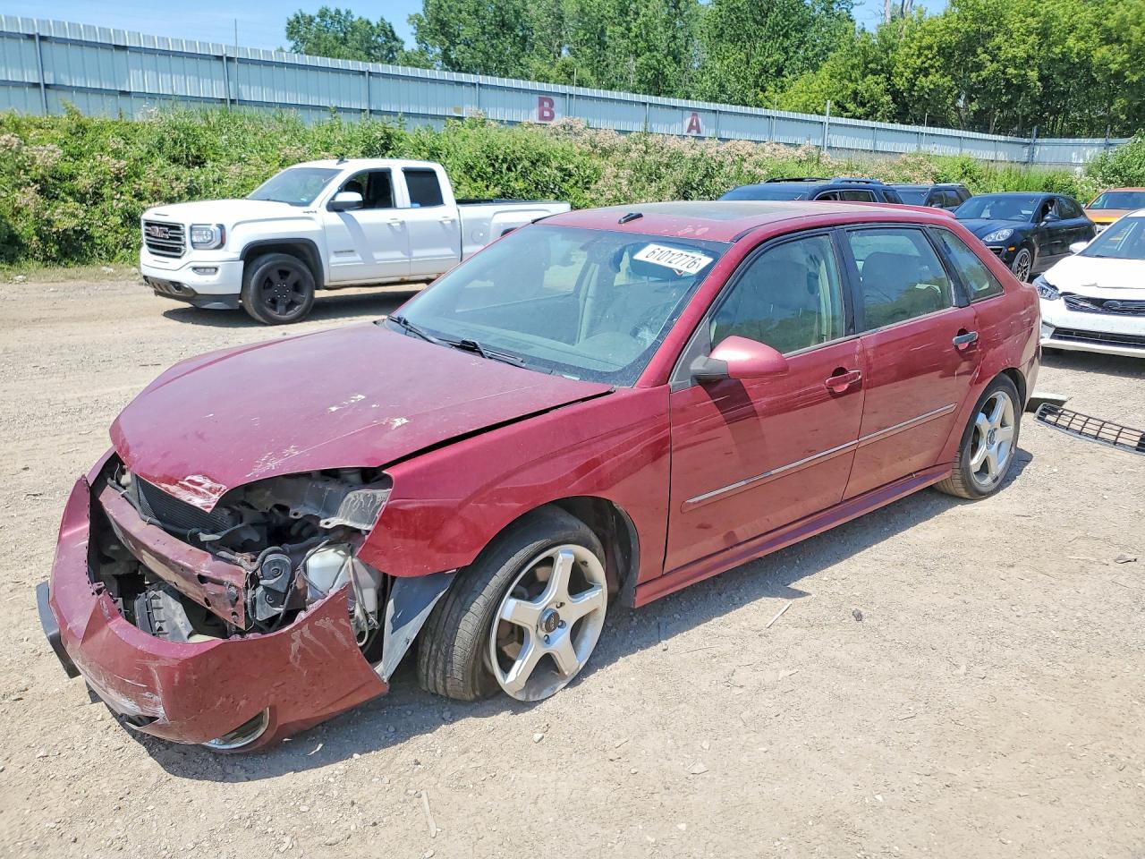 2007 Chevrolet Malibu Maxx Ltz Maroon vin: 1G1ZU67N97F209124
