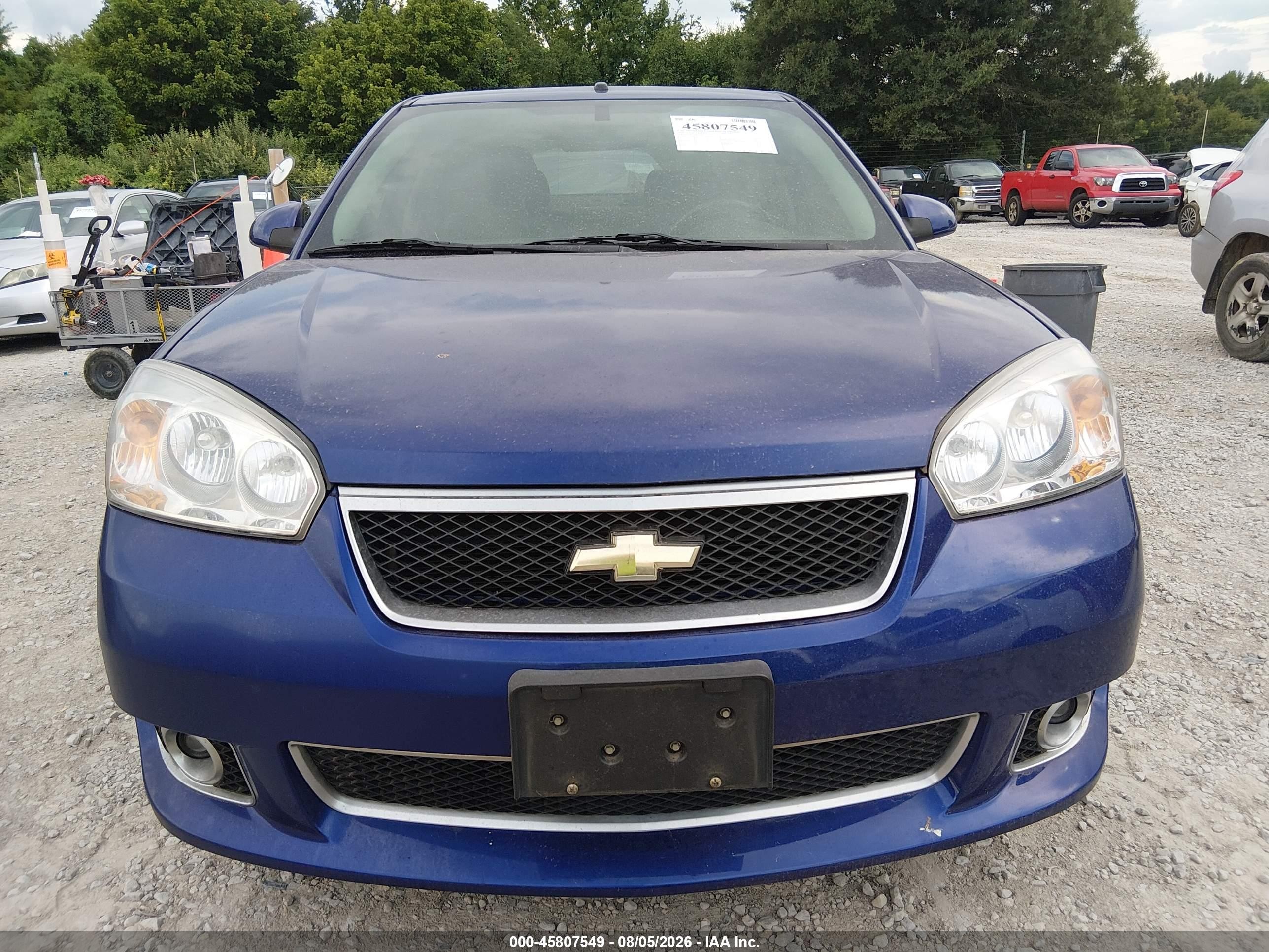 2006 Chevrolet Malibu Ss Blue vin: 1G1ZW53146F219582