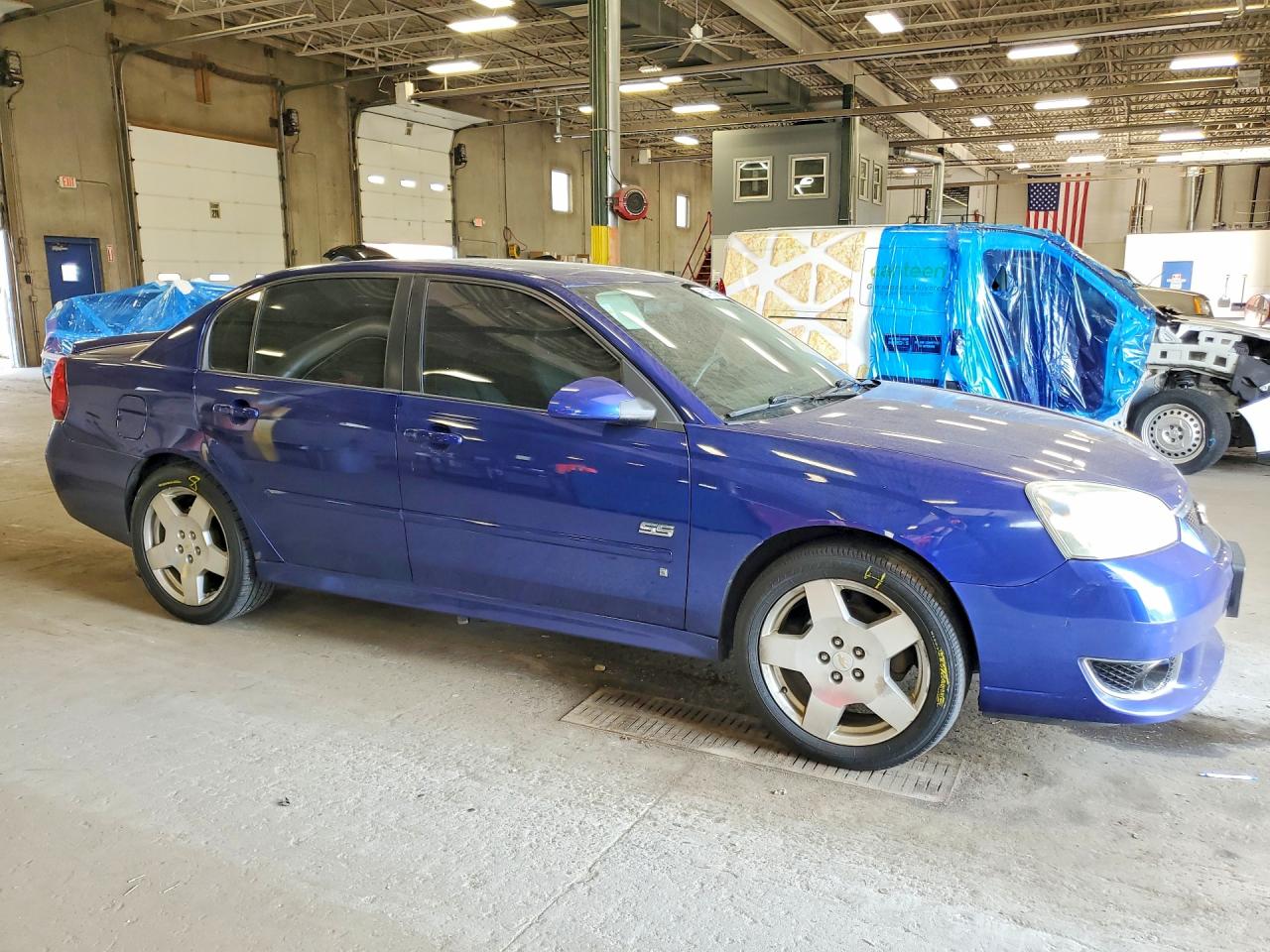 2006 Chevrolet Malibu Ss Blue vin: 1G1ZW53176F183127