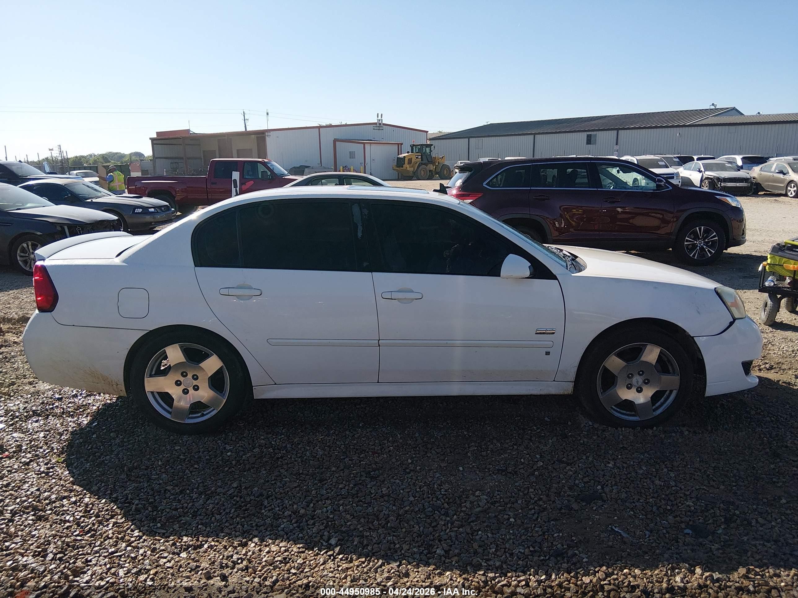 2006 Chevrolet Malibu Ss White vin: 1G1ZW531X6F181503