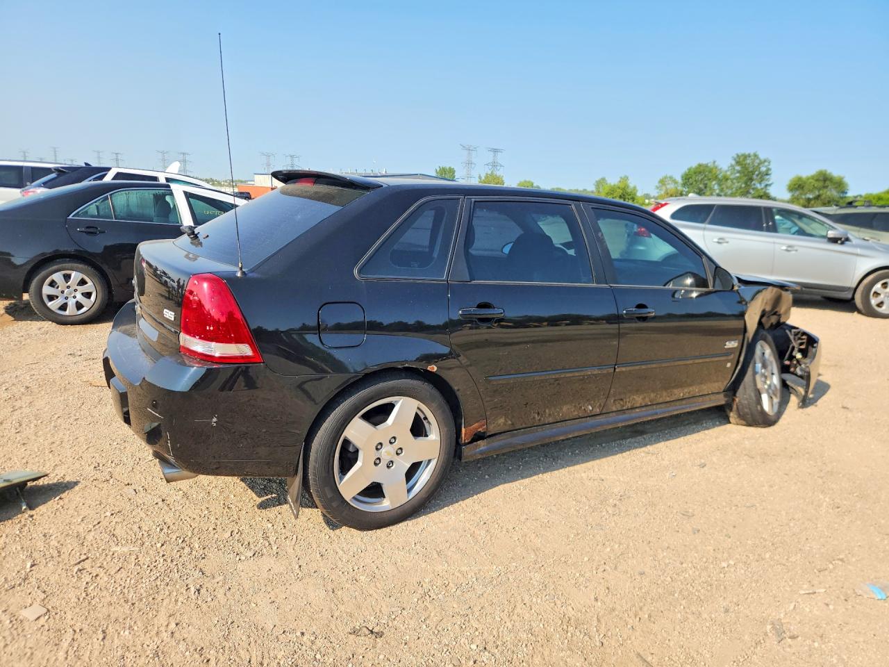 2007 Chevrolet Malibu Maxx Ss Черный vin: 1G1ZW671X7F188288
