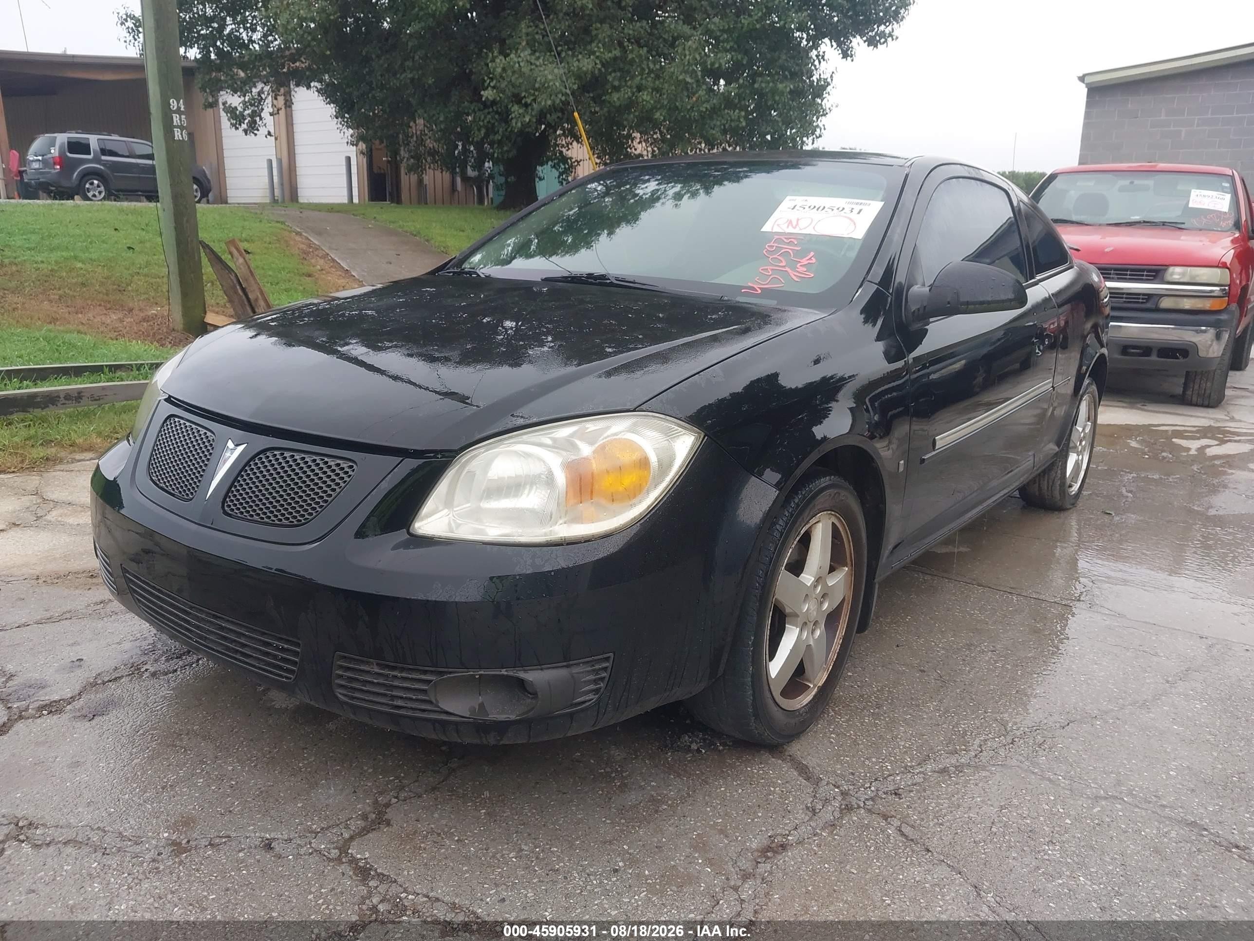 2007 Pontiac G5   Black vin: 1G2AL15F077222946