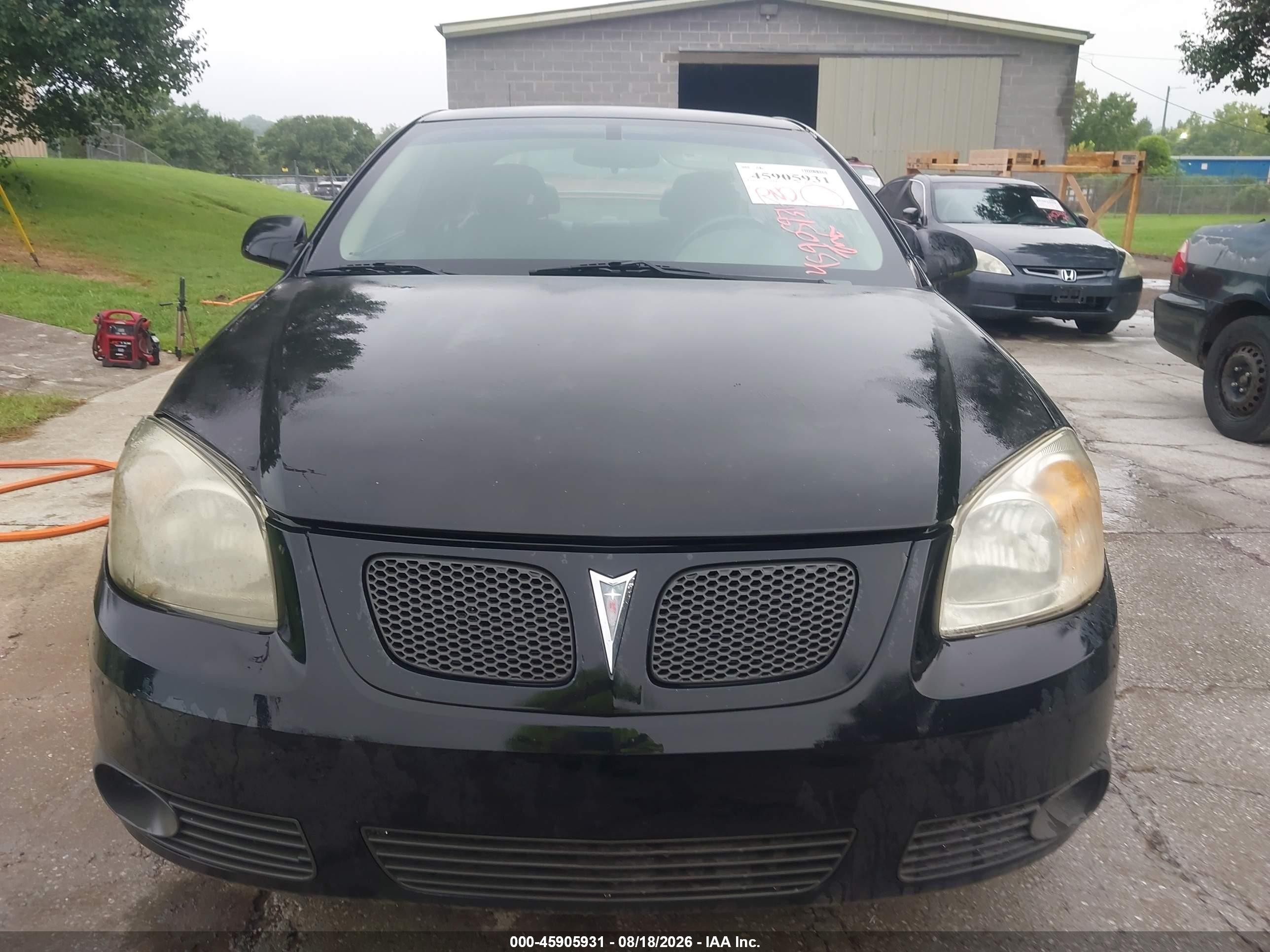 2007 Pontiac G5   Black vin: 1G2AL15F077222946
