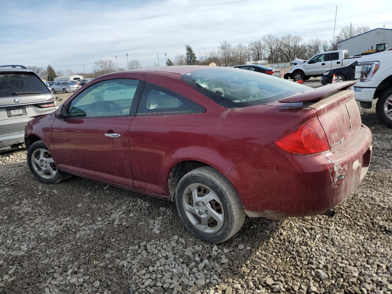 2007 Pontiac G5 Бордовый vin: 1G2AL15F077242260