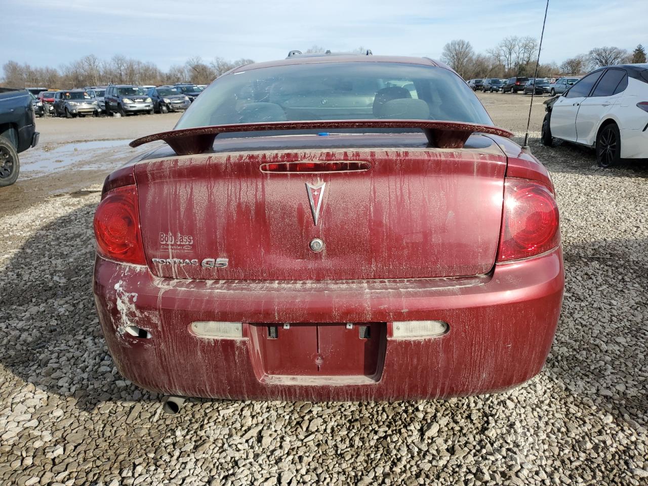 2007 Pontiac G5 Бордовый vin: 1G2AL15F077242260