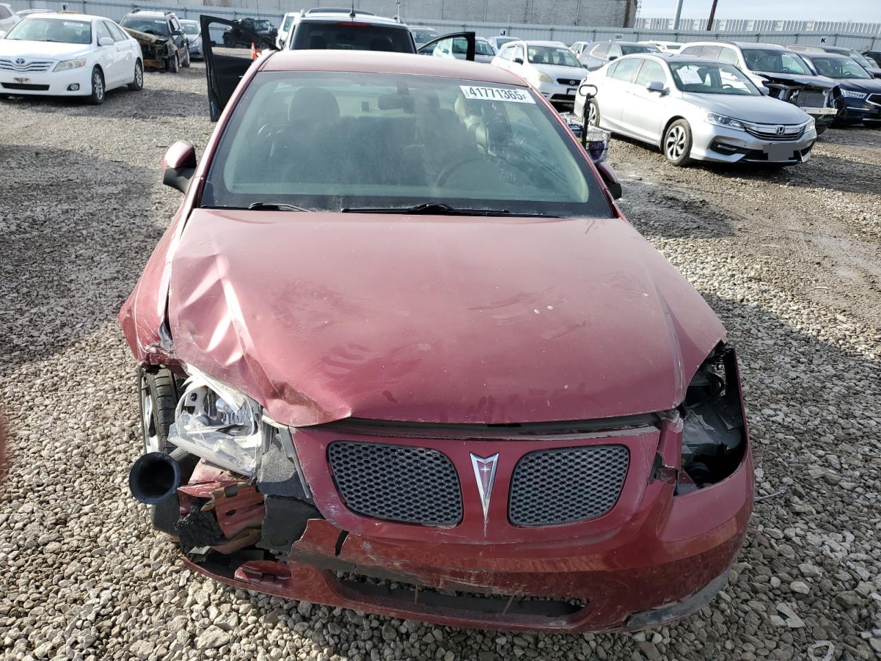 2007 Pontiac G5 Бордовый vin: 1G2AL15F077242260