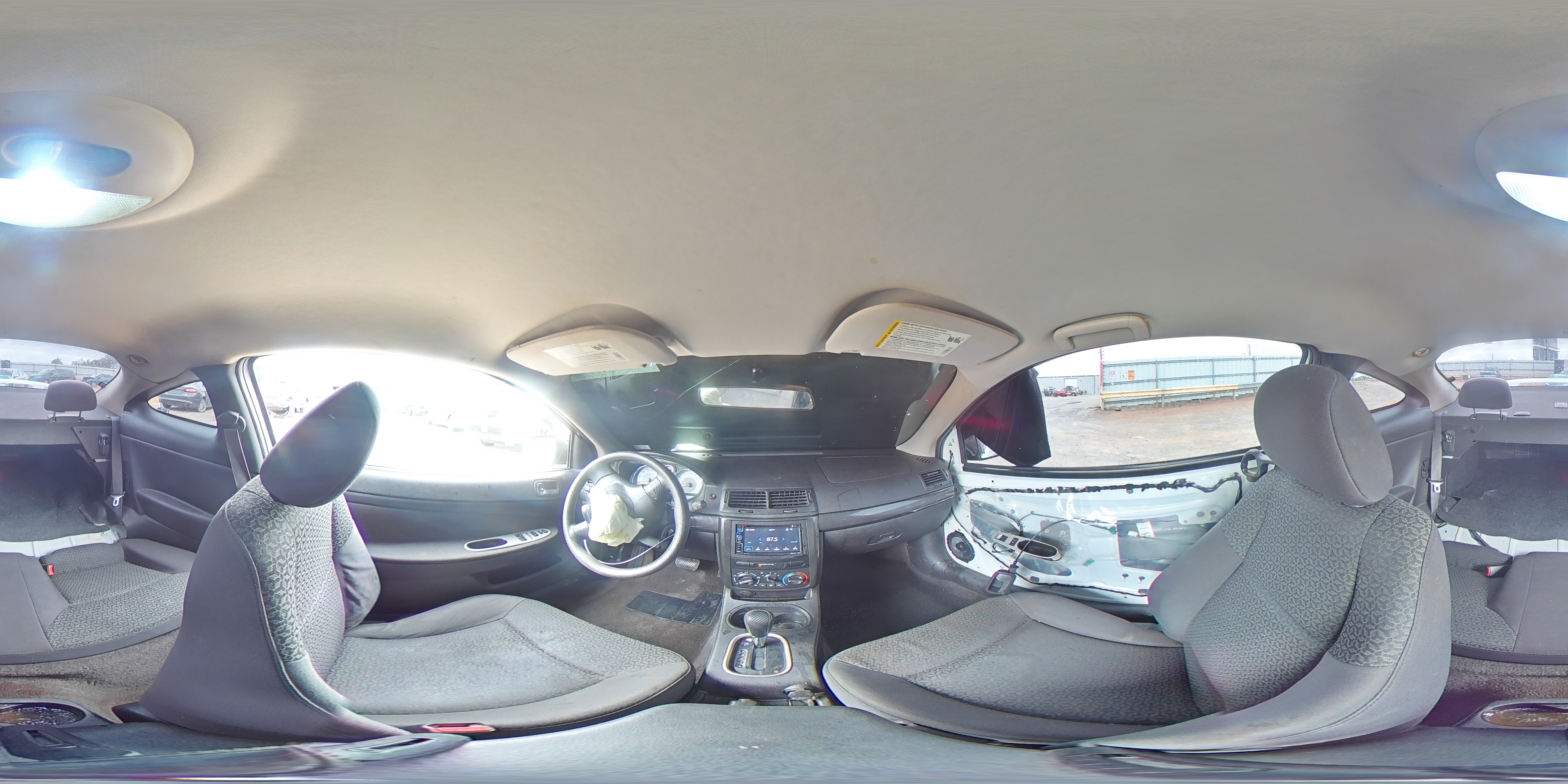 2007 Pontiac G5 White vin: 1G2AL15F077353259