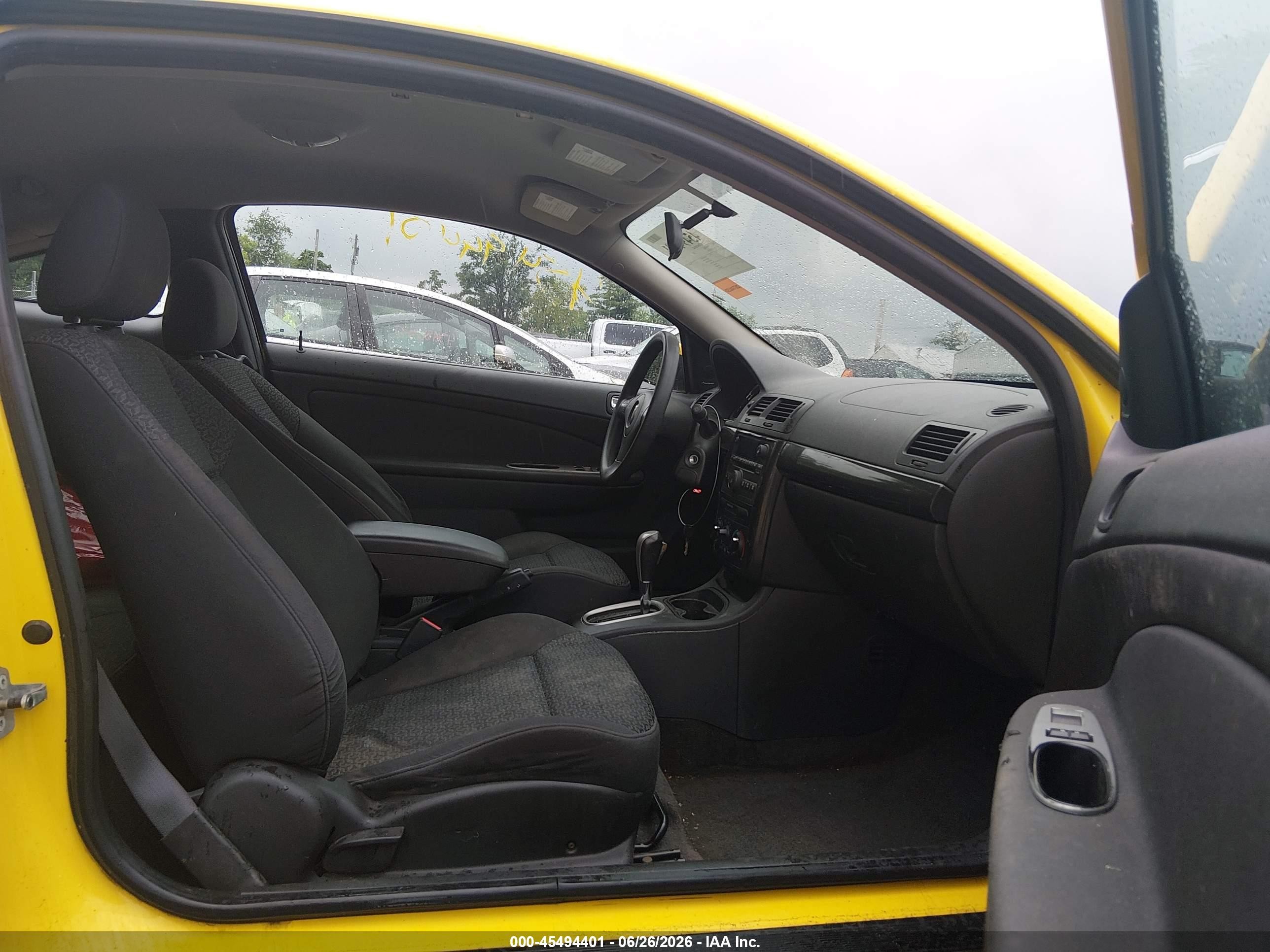 2007 Pontiac G5   Yellow vin: 1G2AL15F177131524