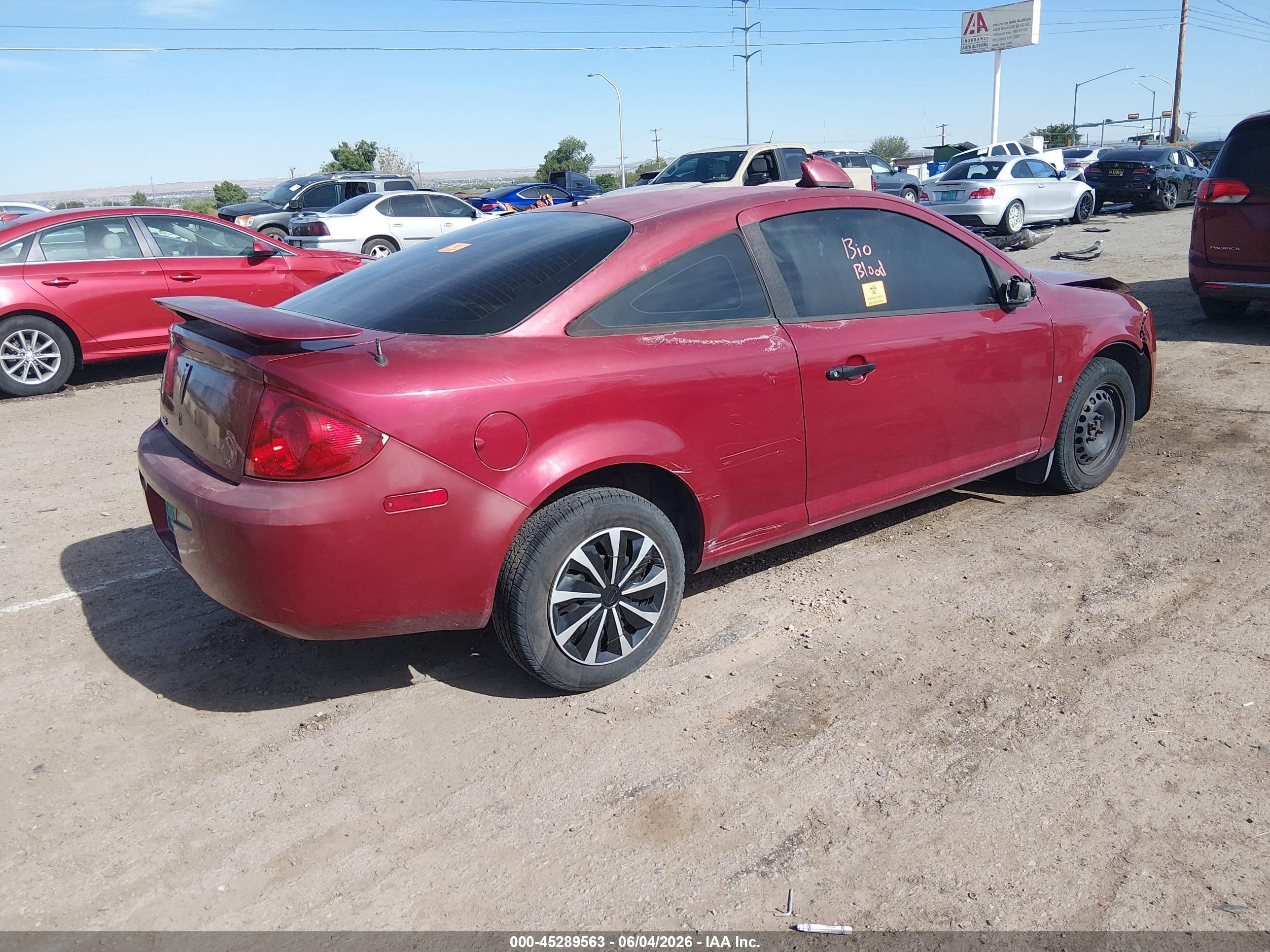 2007 Pontiac G5   Red vin: 1G2AL15F177346059