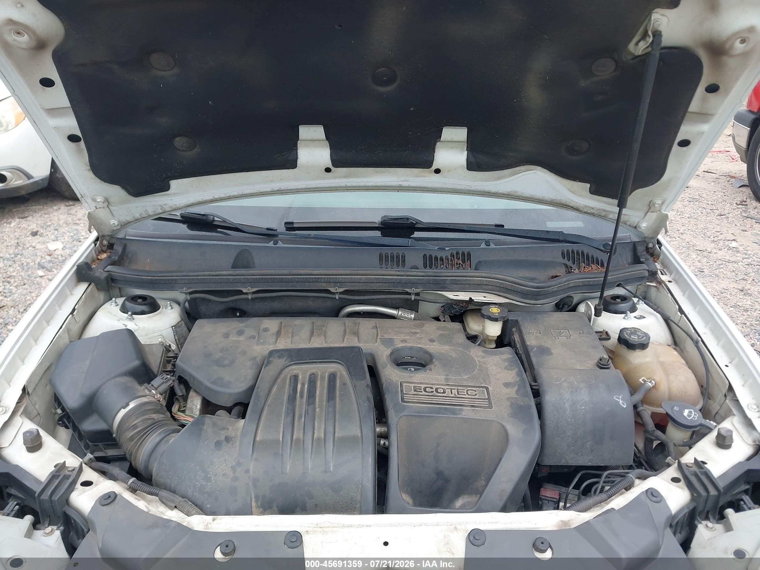 2007 Pontiac G5   White vin: 1G2AL15F277134013