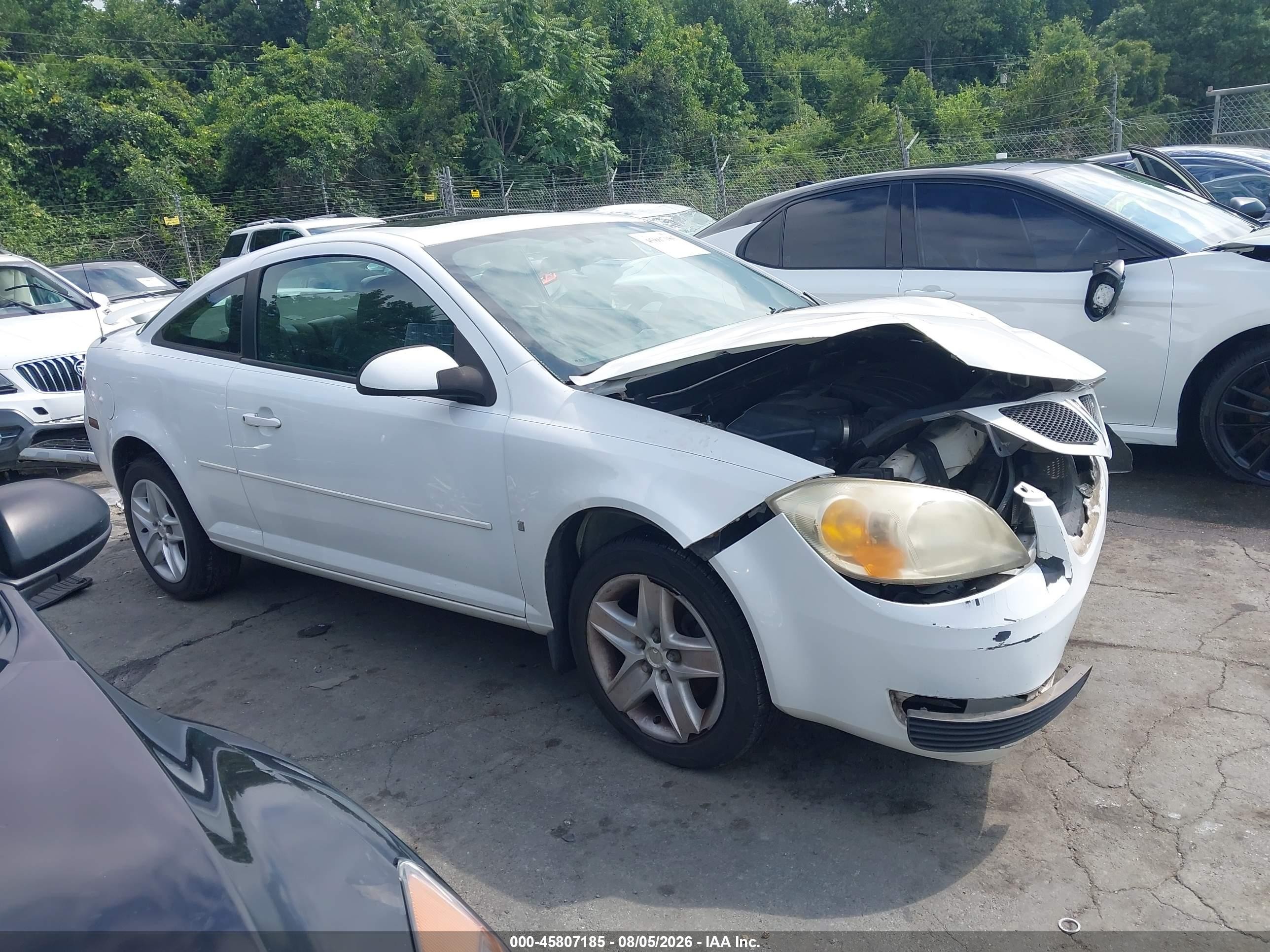2007 Pontiac G5 Yellow vin: 1G2AL15F277227808