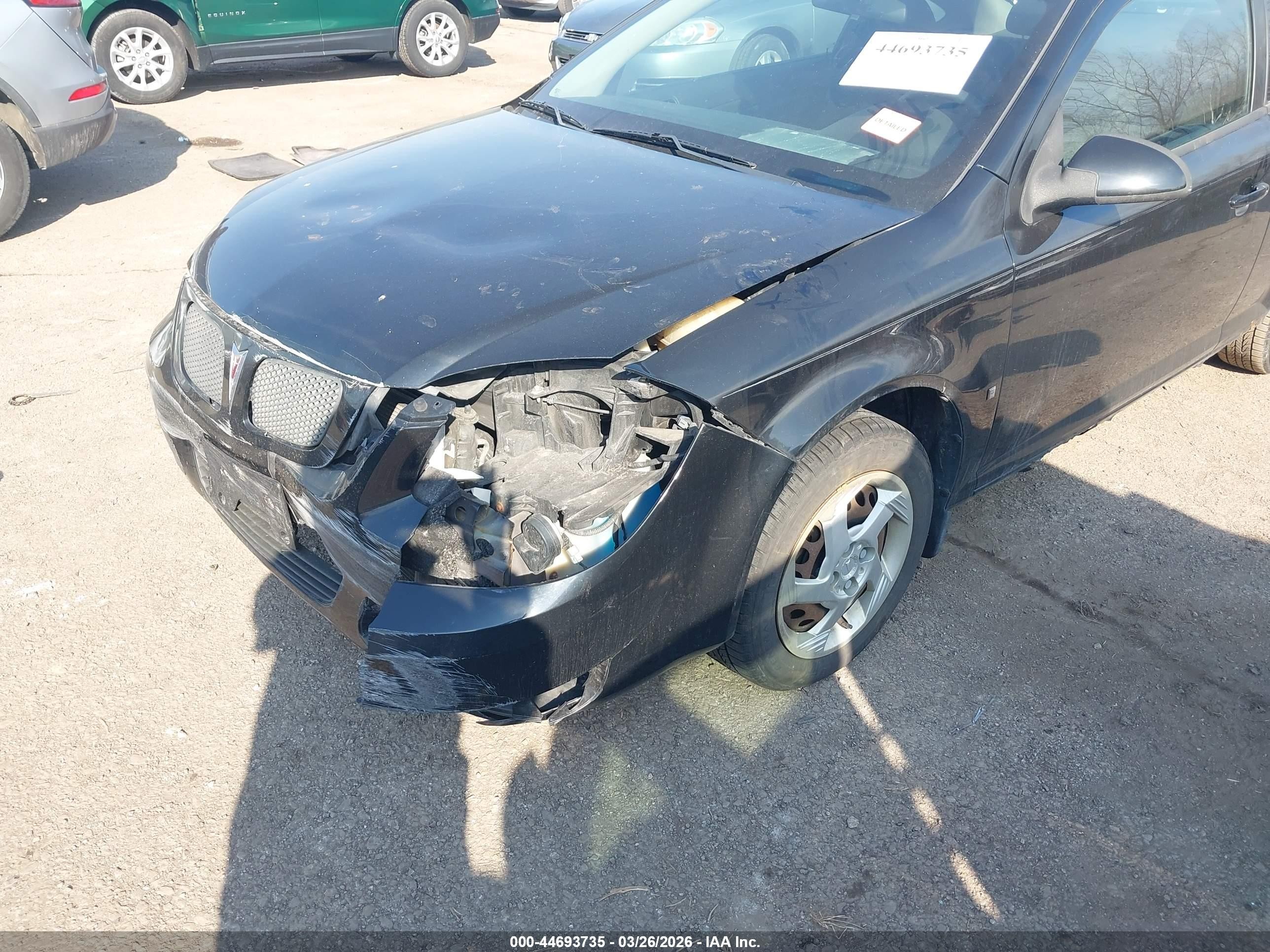 2007 Pontiac G5   Черный vin: 1G2AL15F277281335