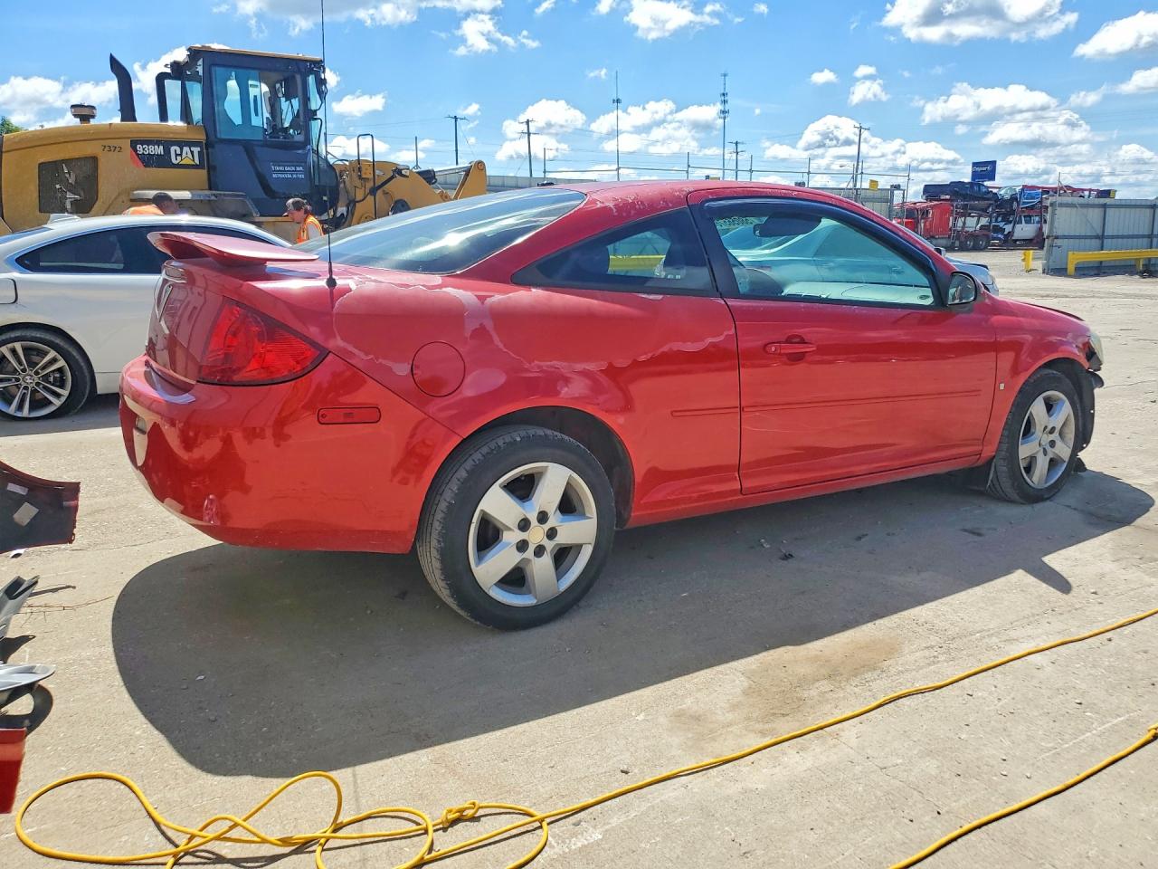 2007 Pontiac G5 Red vin: 1G2AL15F377132447