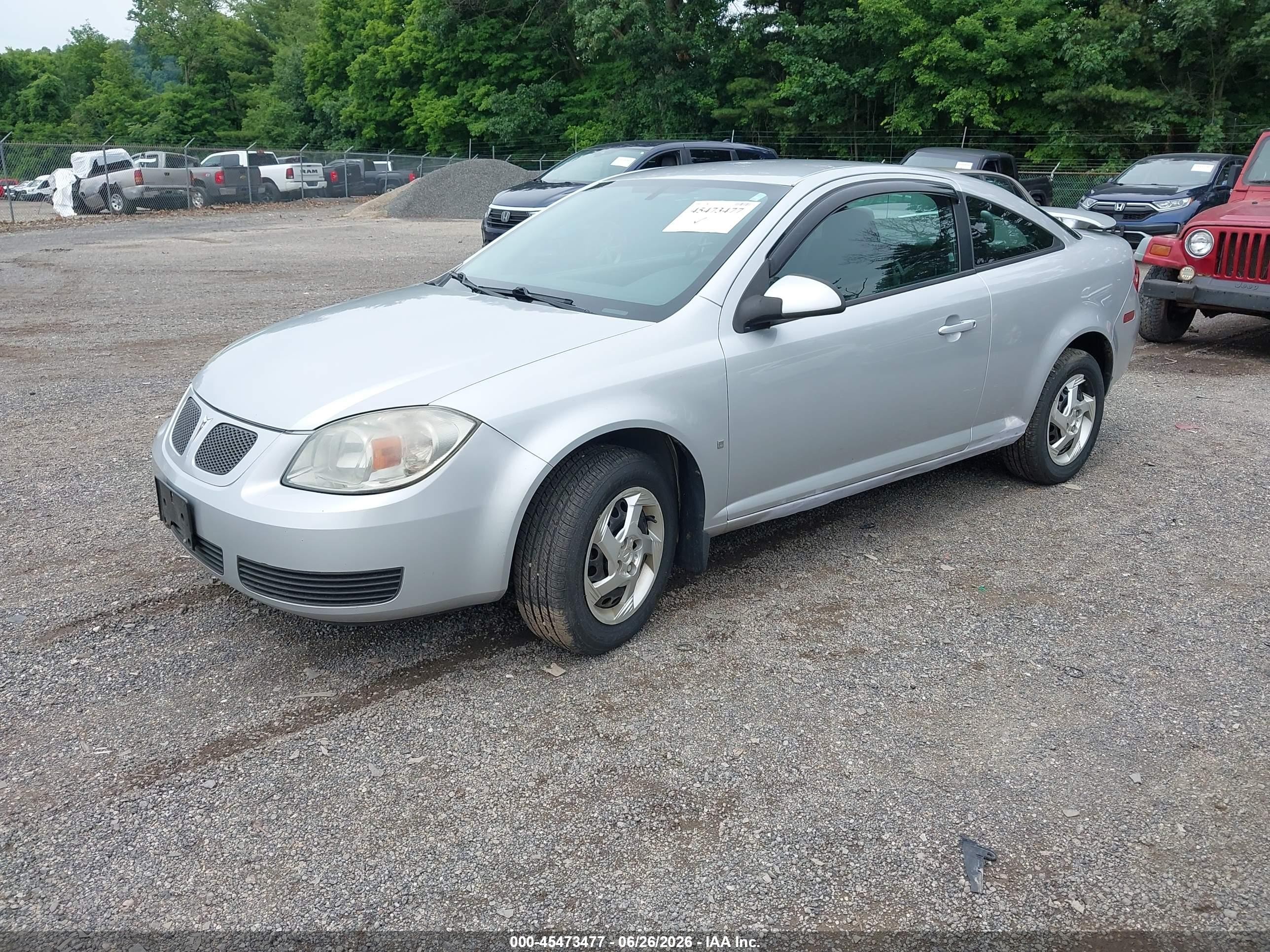 2007 Pontiac G5   Серебряный vin: 1G2AL15F477200111