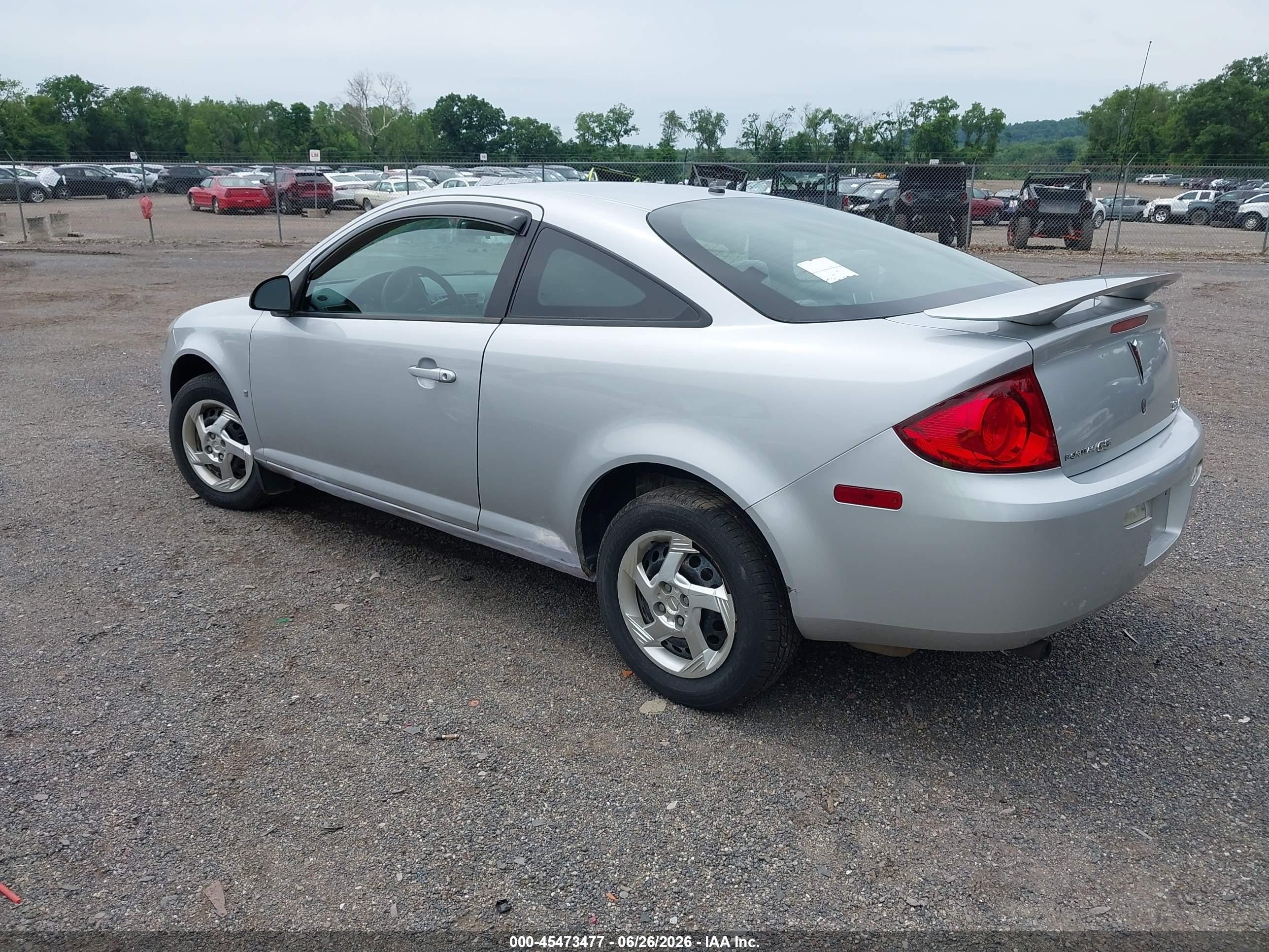 2007 Pontiac G5   Серебряный vin: 1G2AL15F477200111
