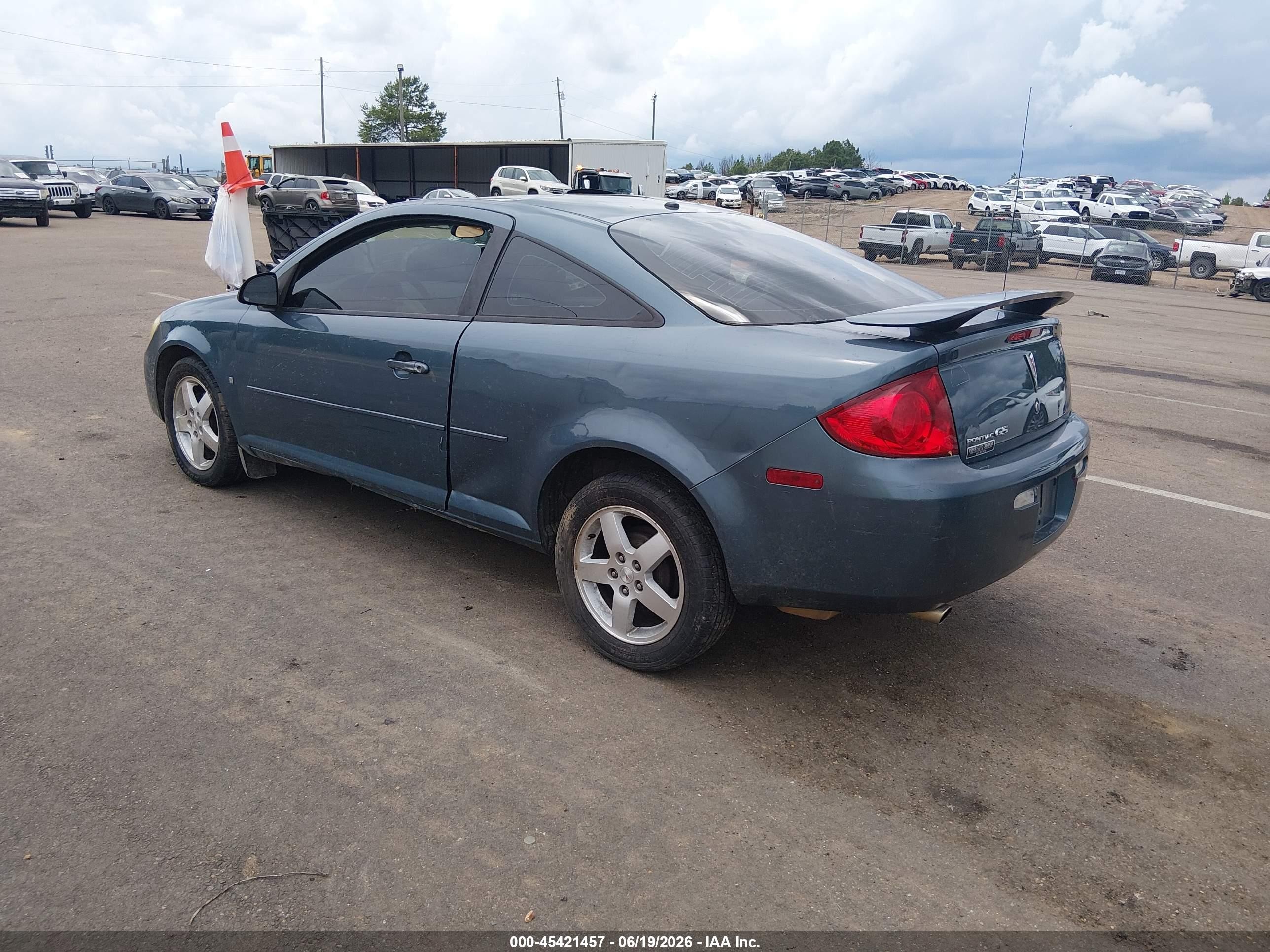 2007 Pontiac G5 Gray vin: 1G2AL15F677255708