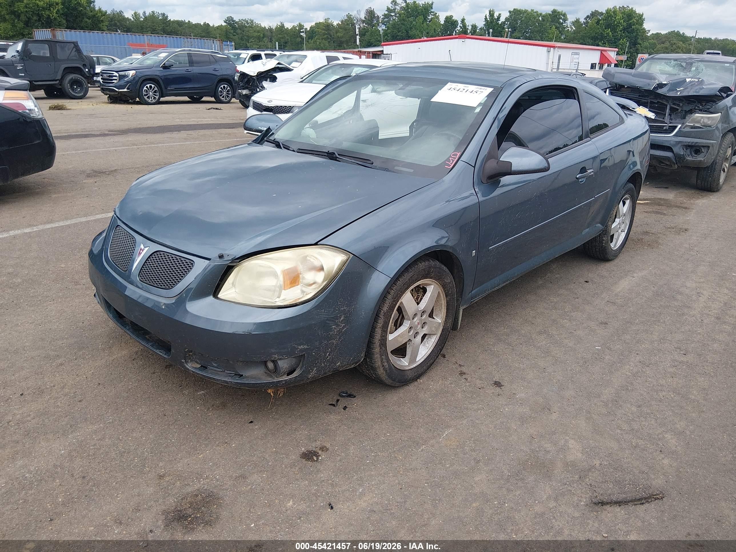 2007 Pontiac G5 Gray vin: 1G2AL15F677255708