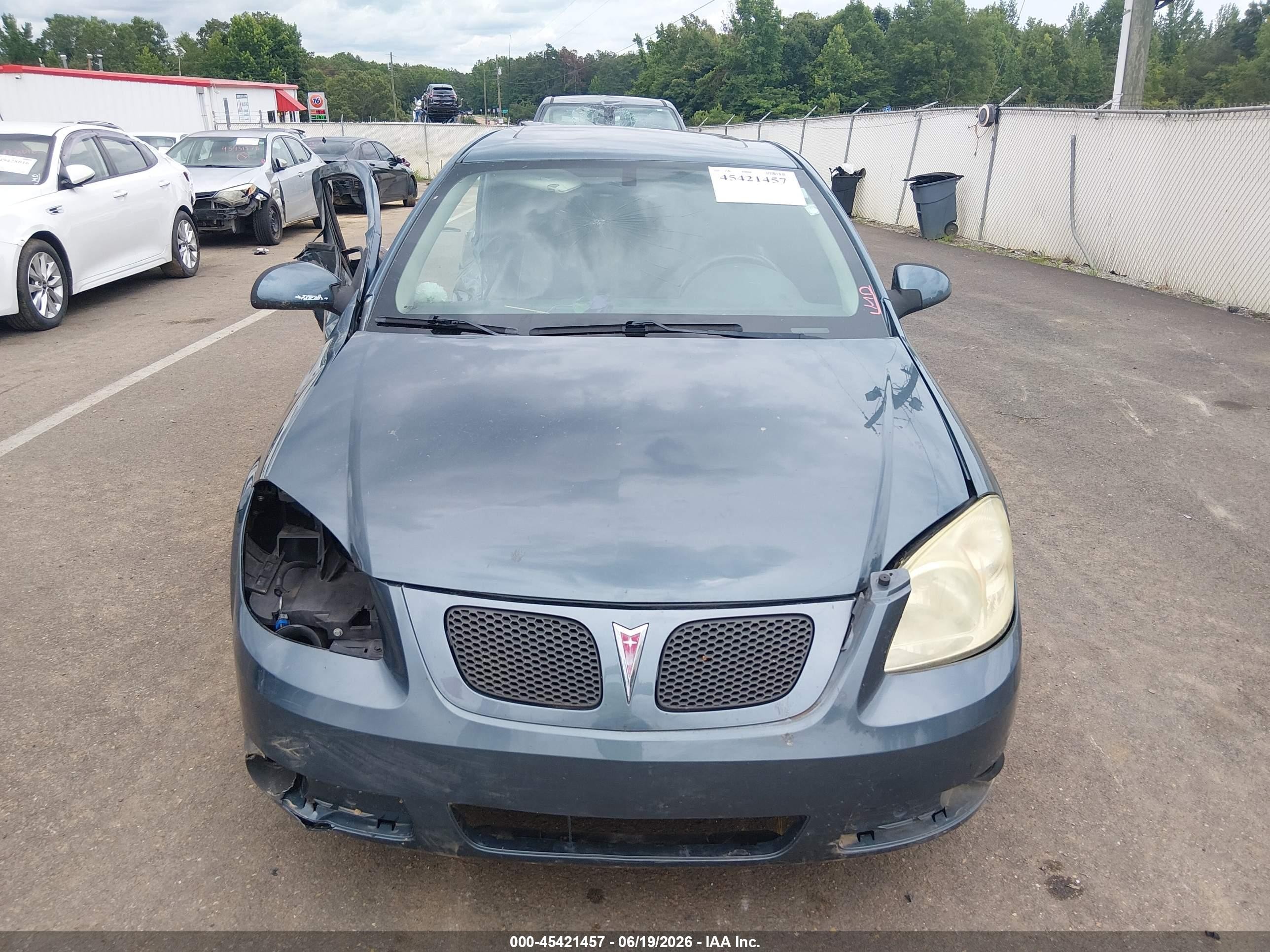 2007 Pontiac G5 Gray vin: 1G2AL15F677255708
