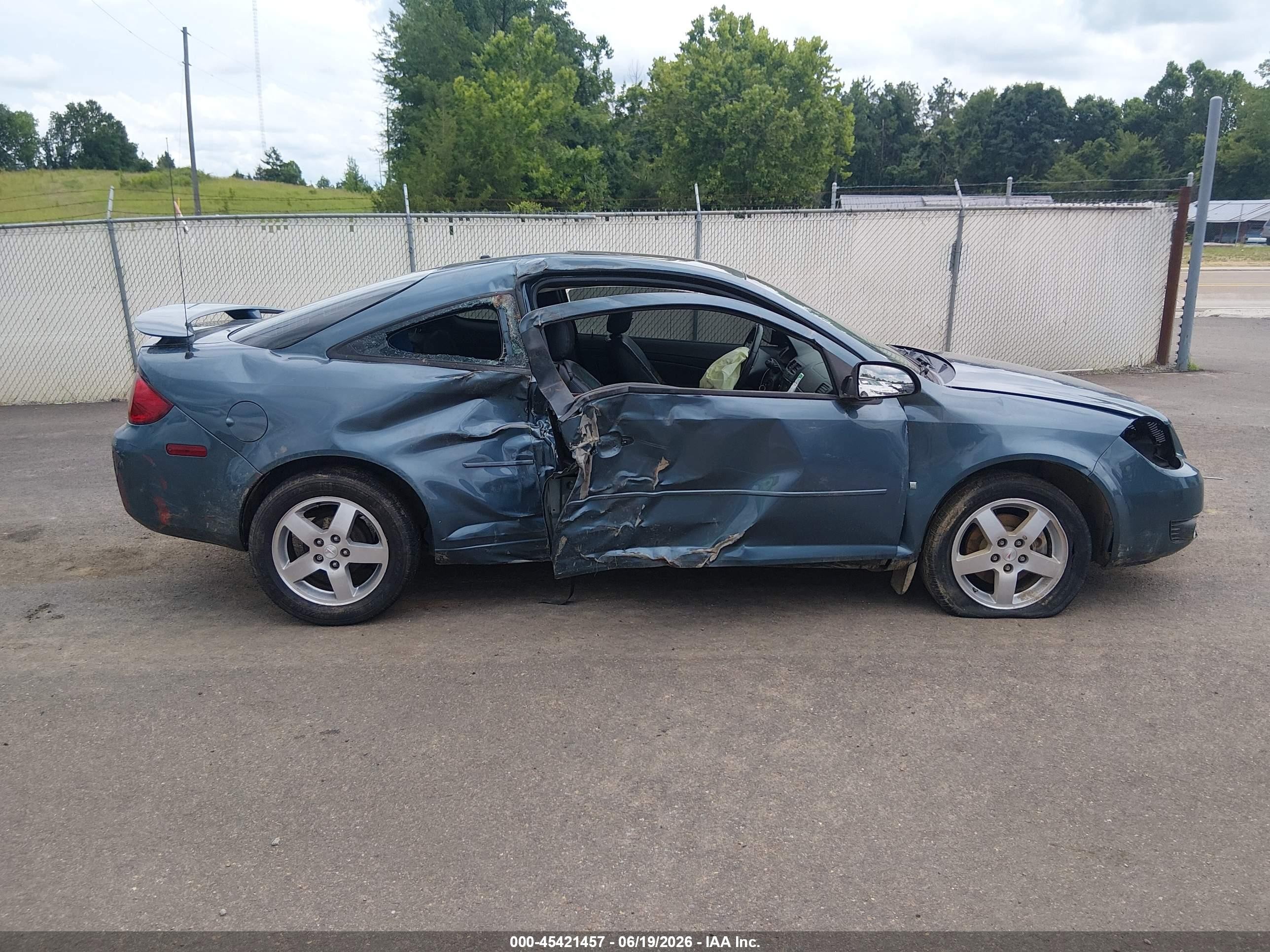 2007 Pontiac G5 Gray vin: 1G2AL15F677255708