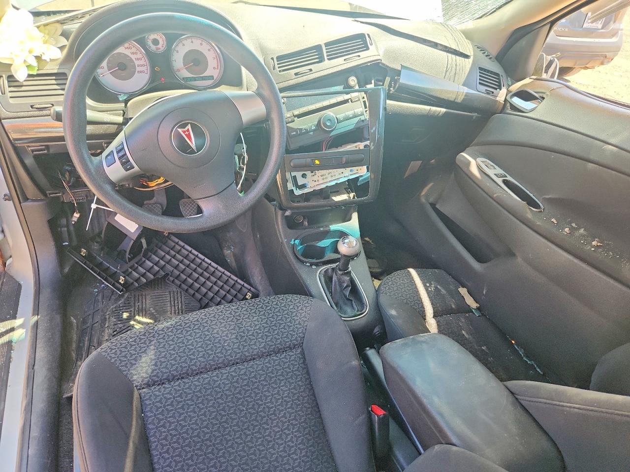 2008 Pontiac G5 Se Silver vin: 1G2AL15F687296504