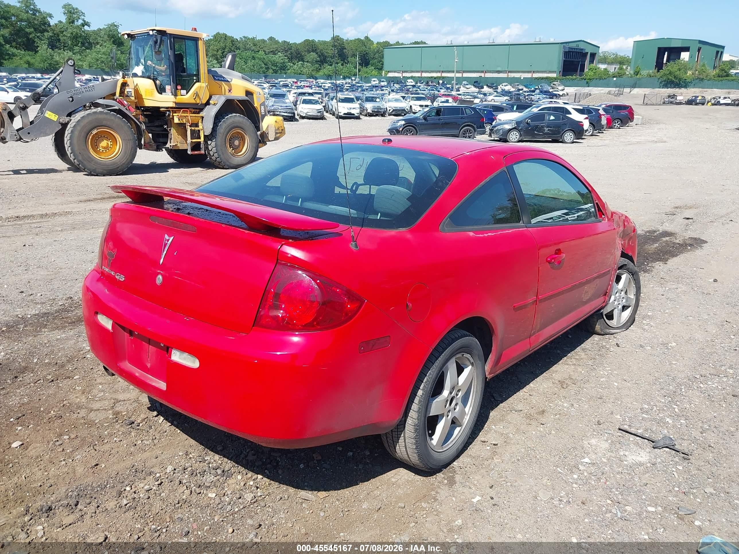 2007 Pontiac G5   Red vin: 1G2AL15F777300252