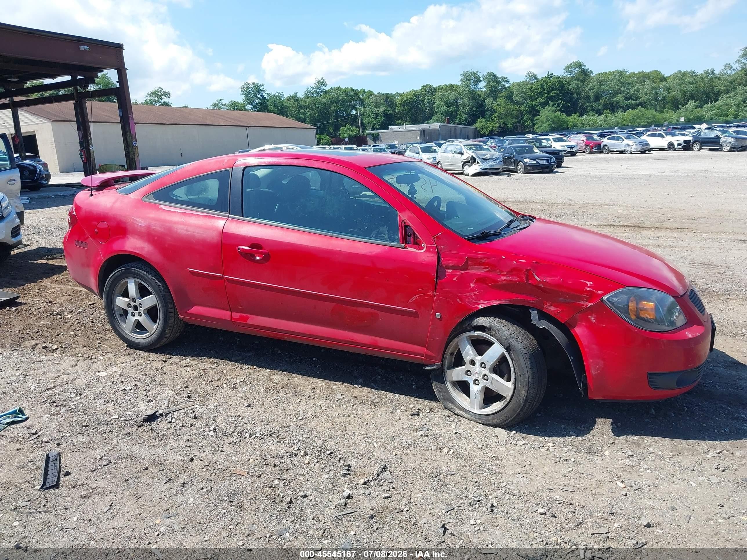 2007 Pontiac G5   Red vin: 1G2AL15F777300252