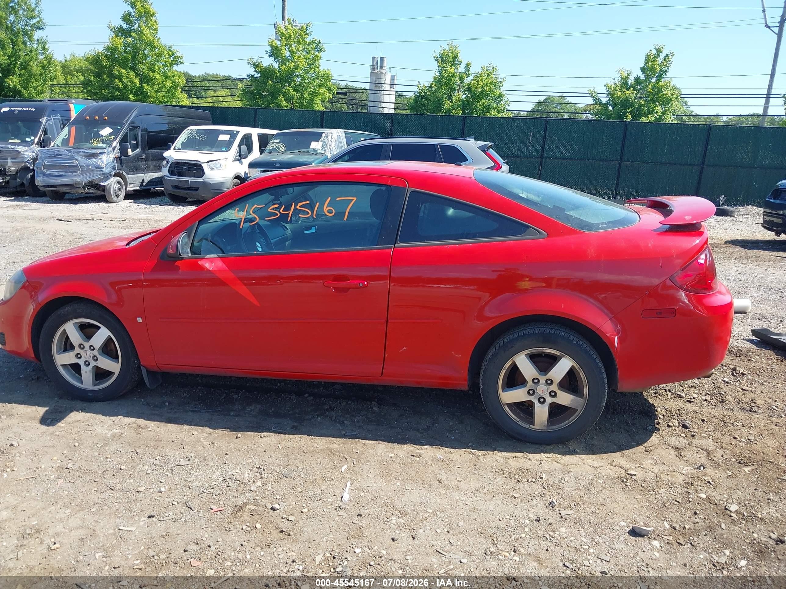 2007 Pontiac G5   Red vin: 1G2AL15F777300252