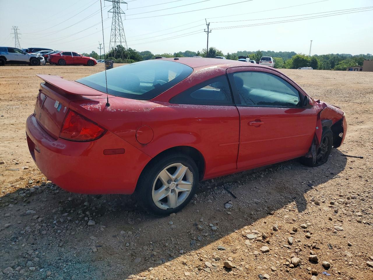 2007 Pontiac G5 Red vin: 1G2AL15F877282912