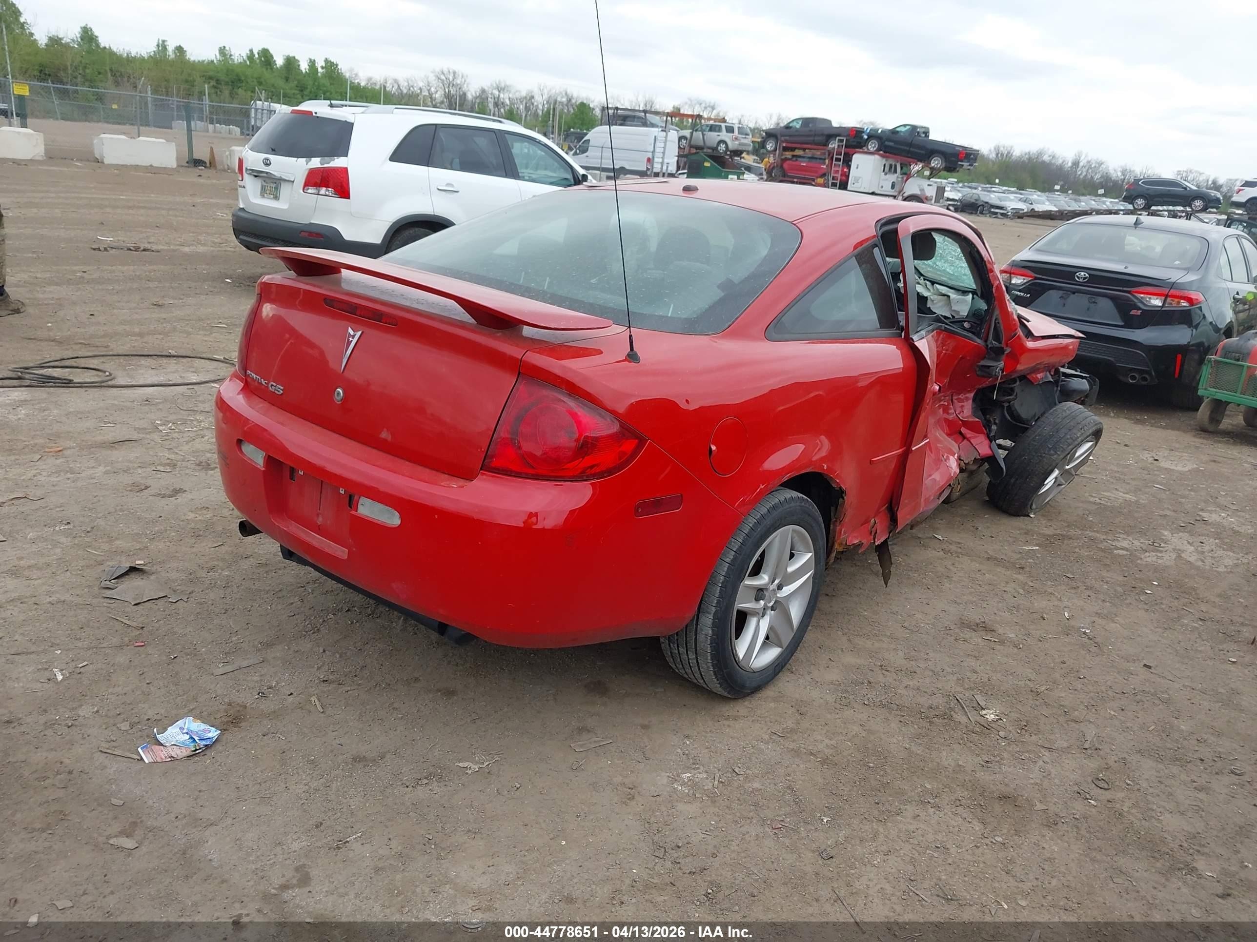 2007 Pontiac G5   Red vin: 1G2AL15F977312015