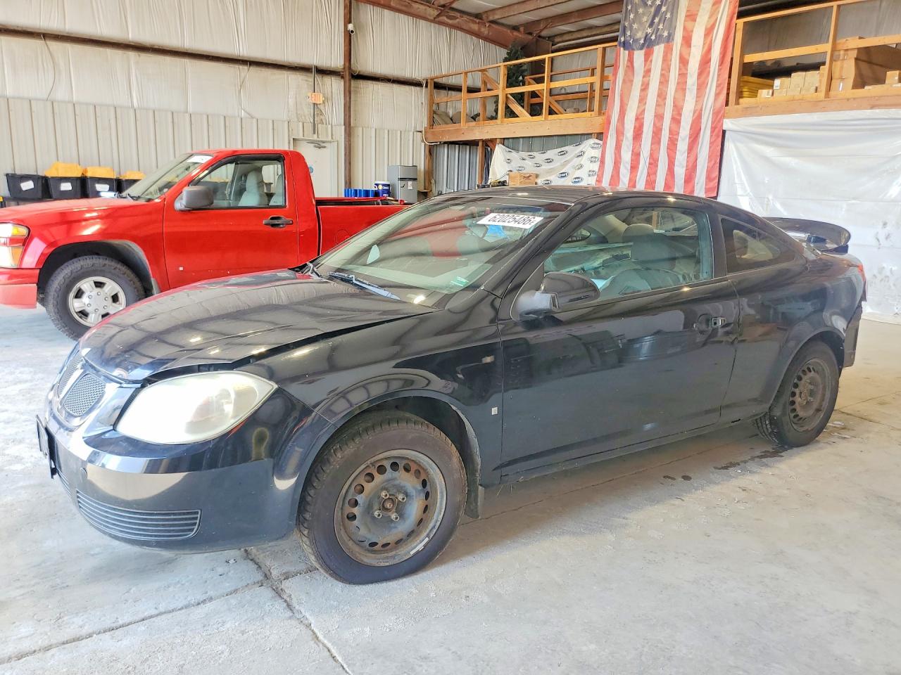 2007 Pontiac G5 Black vin: 1G2AL15FX77228110