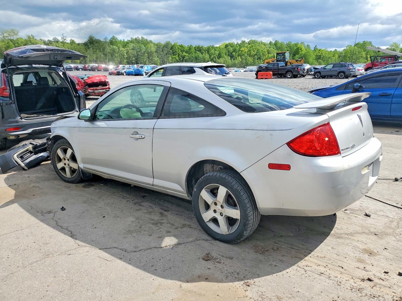 2008 Pontiac G5 Silver vin: 1G2AL18F087168948