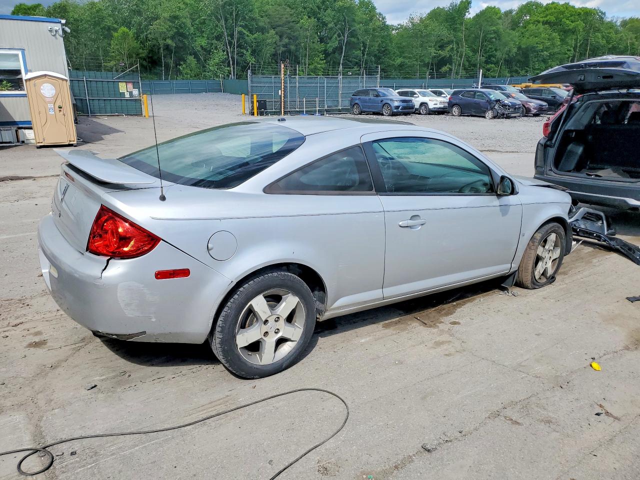 2008 Pontiac G5 Silver vin: 1G2AL18F087168948