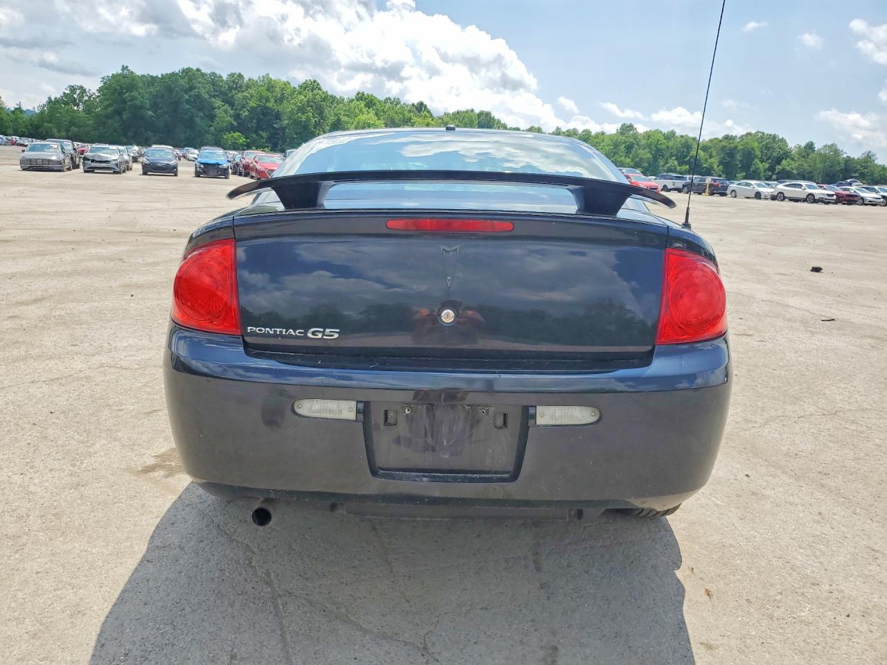 2008 Pontiac G5 Black vin: 1G2AL18F087246046