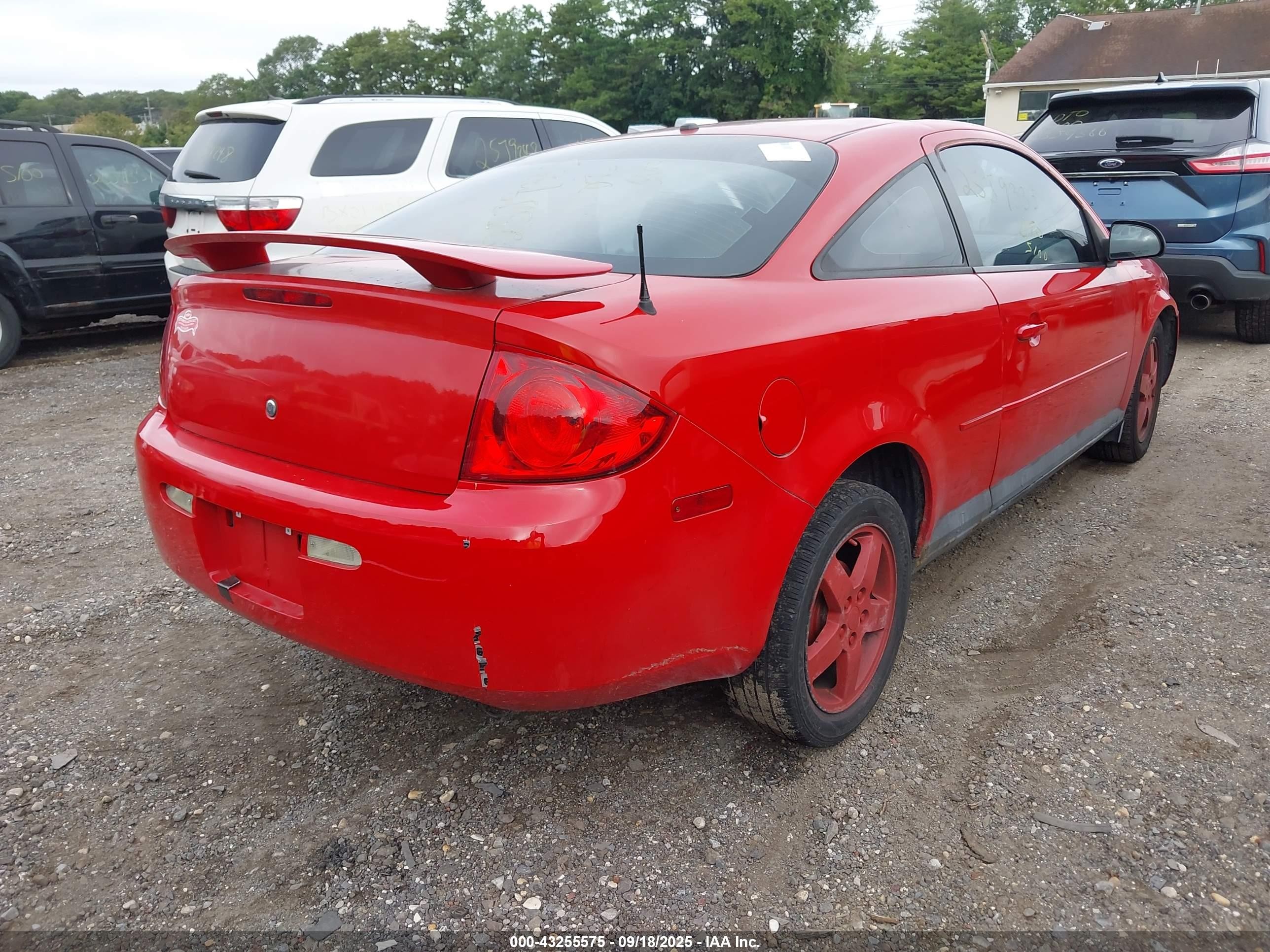 2008 Pontiac G5   Red vin: 1G2AL18F187224993